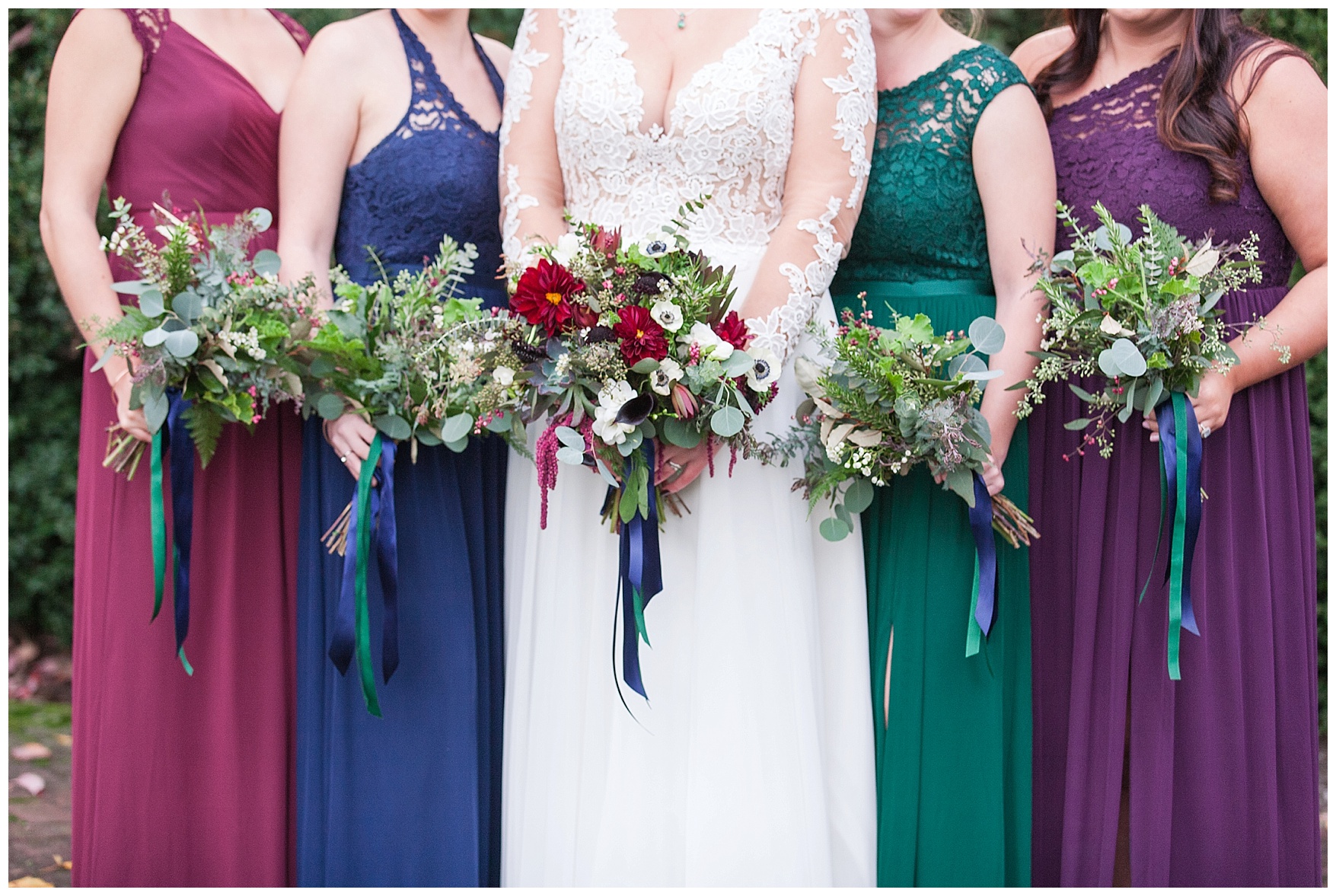 Lynchburg and Charlottesville Wedding Photographer || Fall Wedding at The Trivium Estate in Forest, Virginia || www.ashleyeiban.com