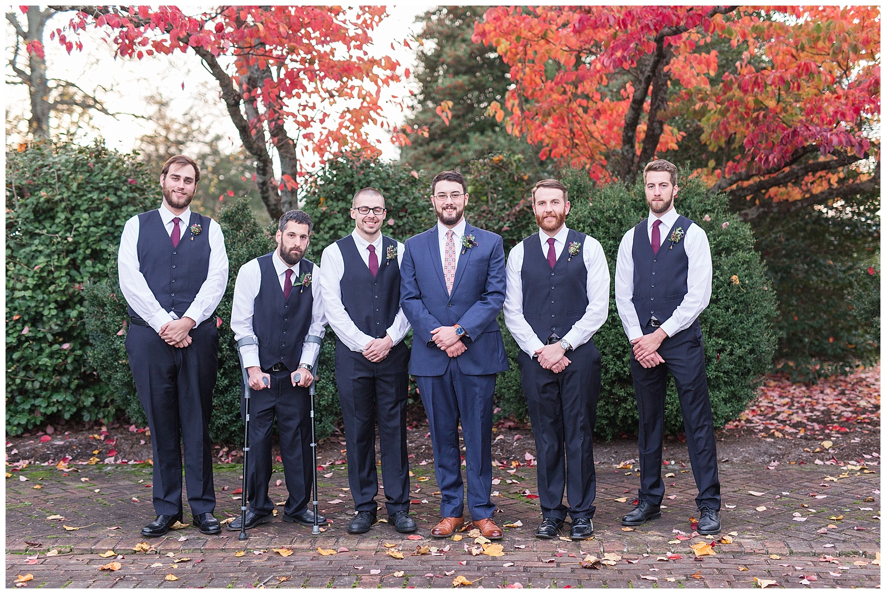 Lynchburg and Charlottesville Wedding Photographer || Fall Wedding at The Trivium Estate in Forest, Virginia || www.ashleyeiban.com