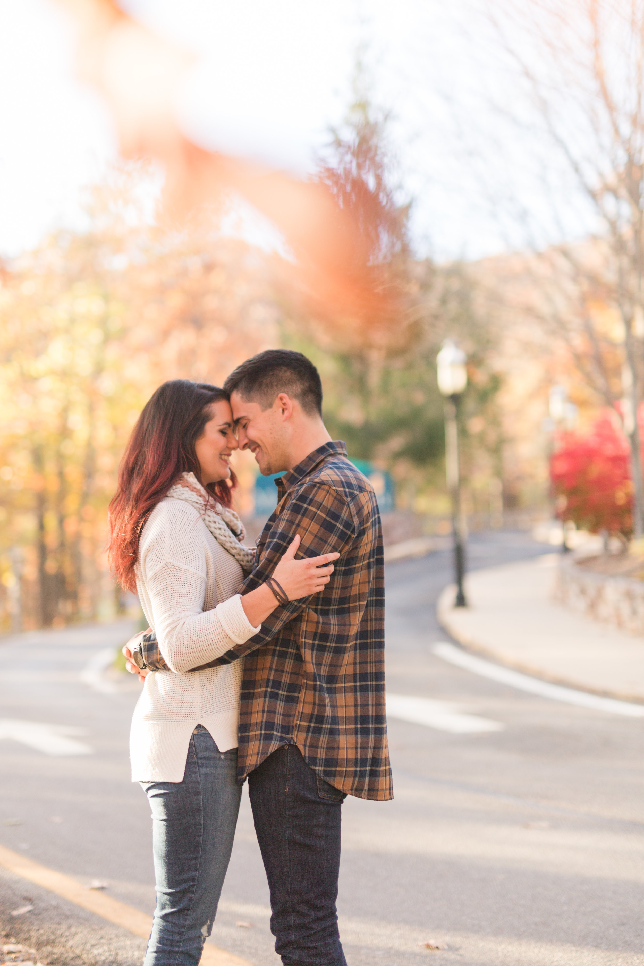 Fall engagement session at the Wintergreen Resort || Lynchburg and Charlottesville Wedding and Portrait Photographer || www.ashleyeiban.com