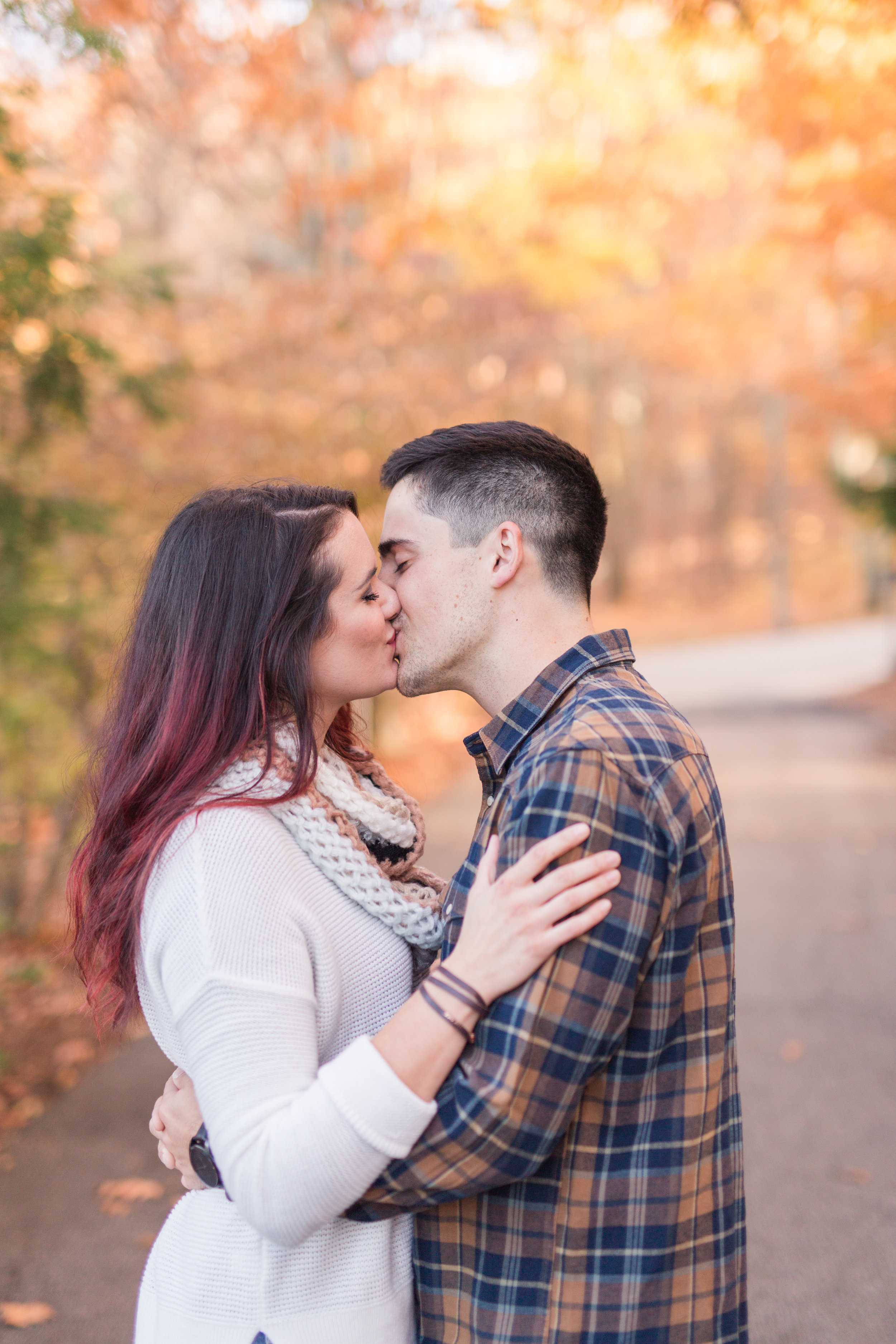 Fall engagement session at the Wintergreen Resort || Lynchburg and Charlottesville Wedding and Portrait Photographer || www.ashleyeiban.com