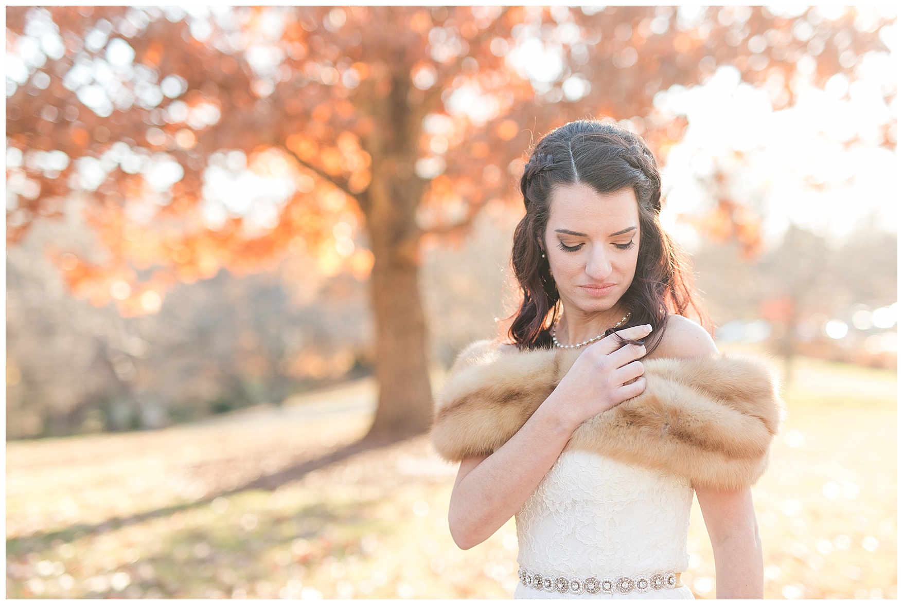 Fall elopement in Lynchburg, Virginia || Central Virginia Wedding Photographer || www.ashleyeiban.com