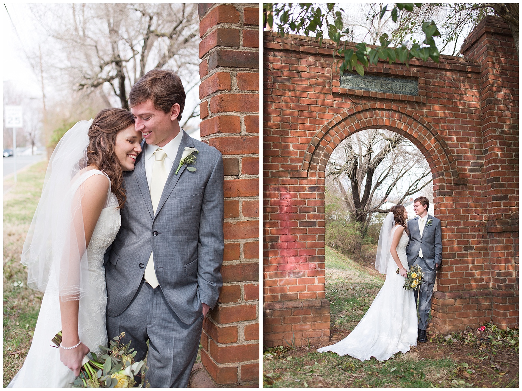 Old Pate Chapel and The Bottling Company Wedding in Lynchburg, Virginia || Lynchburg, Virginia Wedding Photographer || Ashley Eiban Photography || www.ashleyeiban.com