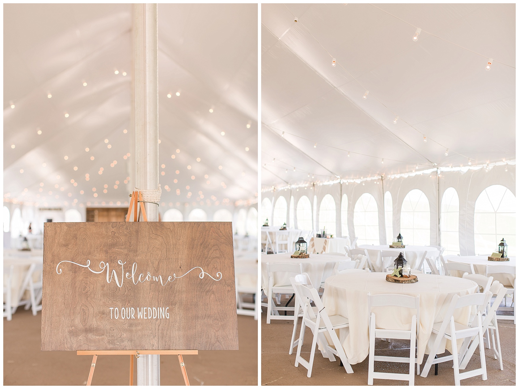 Tent Reception Photos at On the Sunny Slope Farm Wedding  || Harrisonburg, Virginia Wedding Photographer || Lynchburg VA Photographer 