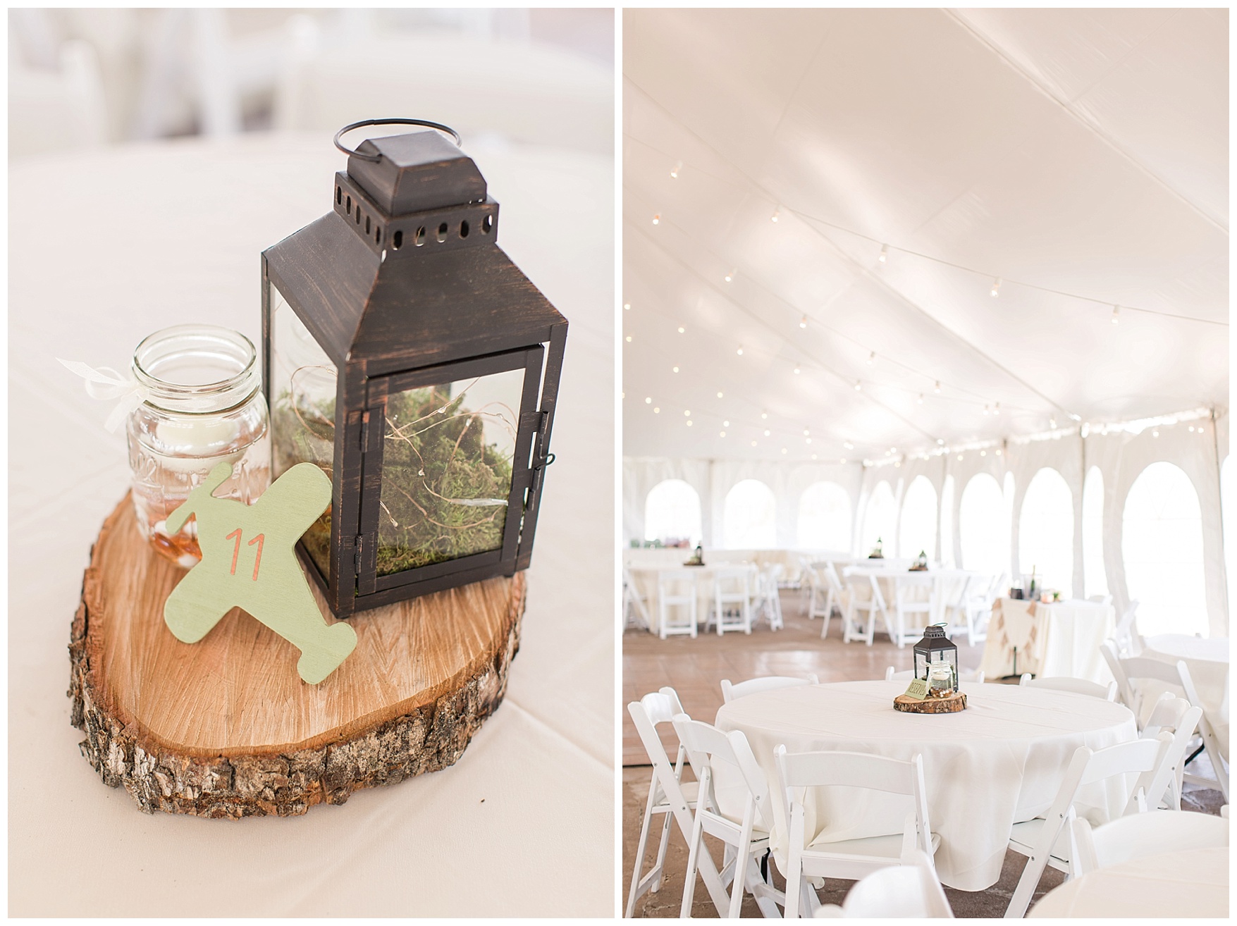 Tent Reception Photos at On the Sunny Slope Farm Wedding || Harrisonburg, Virginia Wedding Photographer || Lynchburg VA Photographer