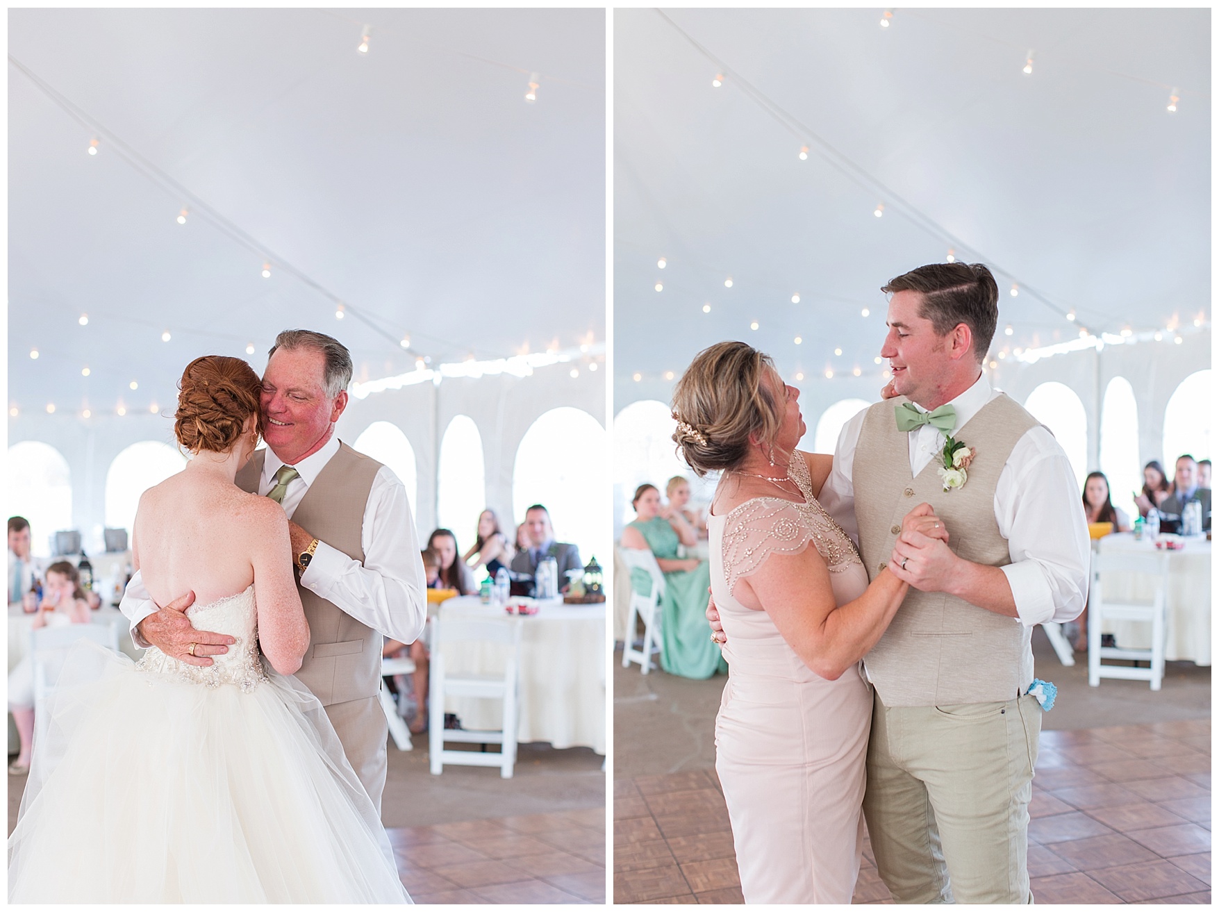 Tent Reception Photos at On the Sunny Slope Farm Wedding  || Harrisonburg, Virginia Wedding Photographer || Lynchburg VA Photographer 