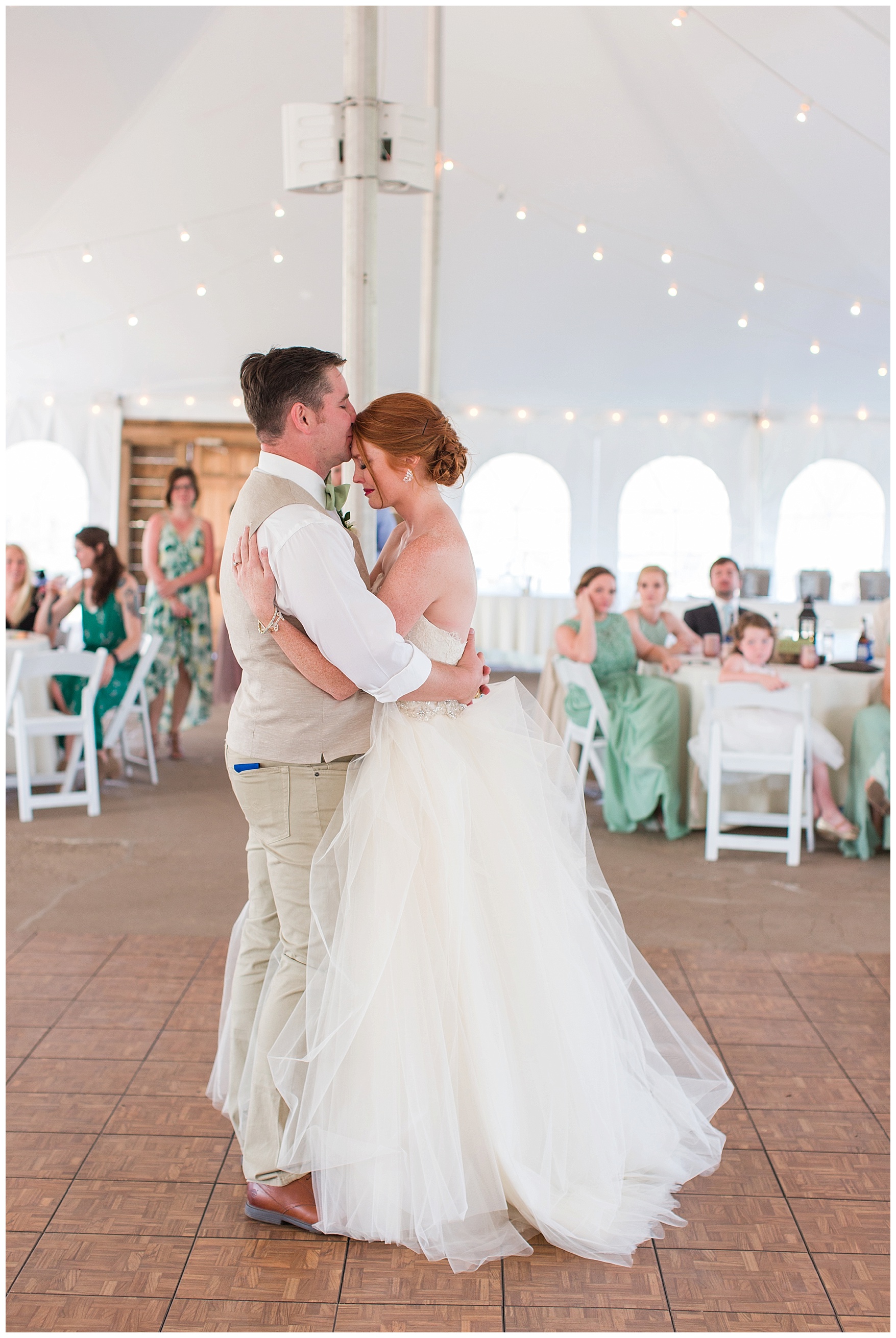 Tent Reception Photos at On the Sunny Slope Farm Wedding  || Harrisonburg, Virginia Wedding Photographer || Lynchburg VA Photographer 