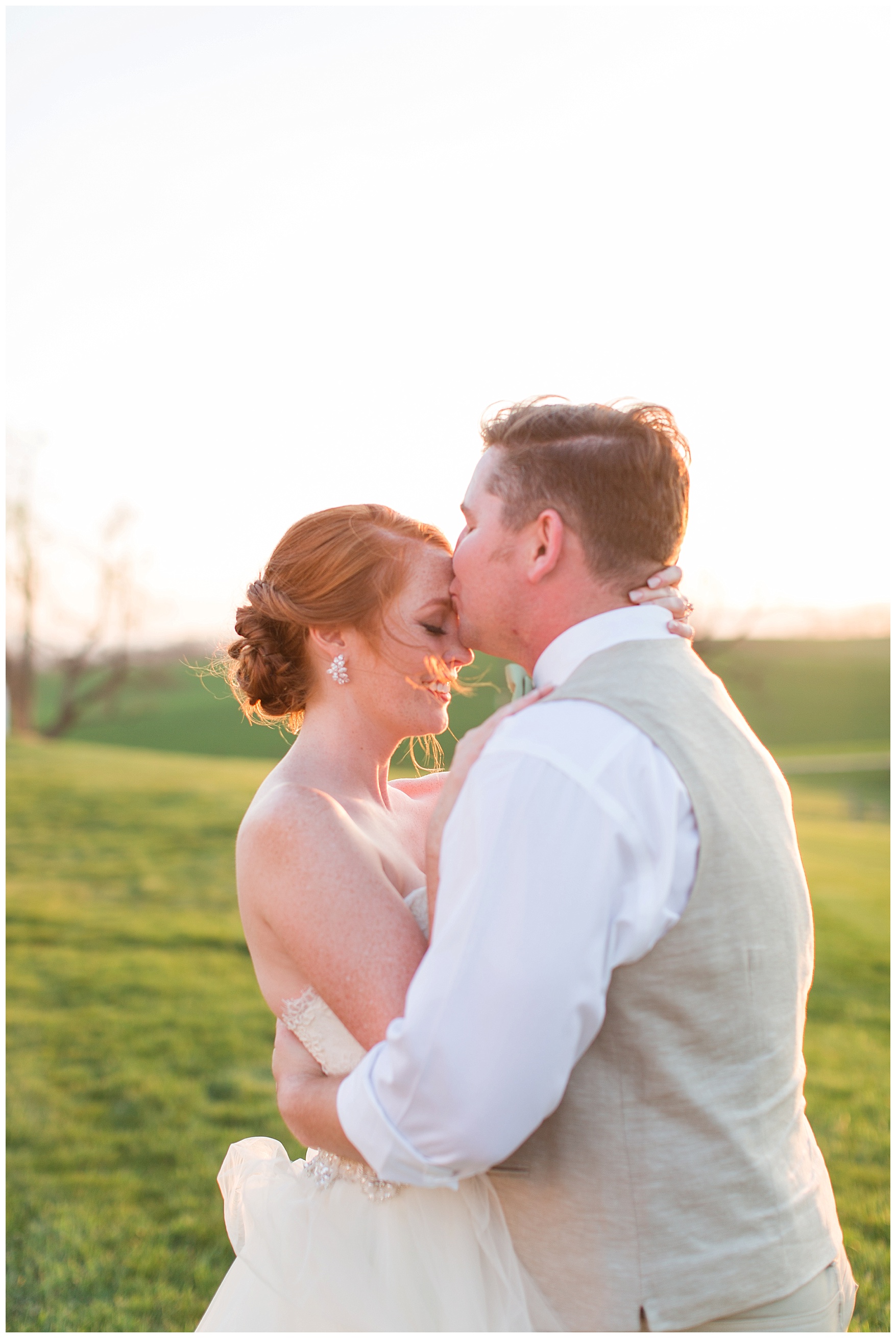 Sunset Photos at On the Sunny Slope Farm Wedding  || Harrisonburg, Virginia Wedding Photographer || Lynchburg VA Photographer 