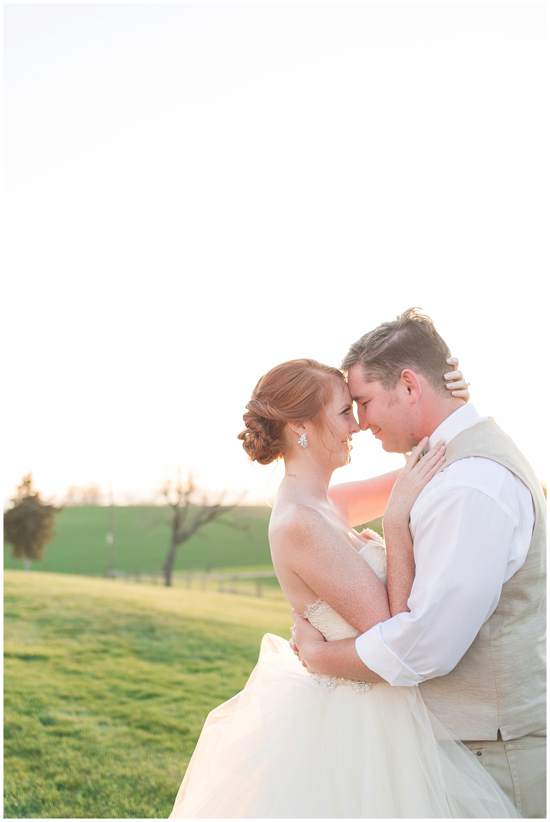 Sunset Photos at On the Sunny Slope Farm Wedding  || Harrisonburg, Virginia Wedding Photographer || Lynchburg VA Photographer 