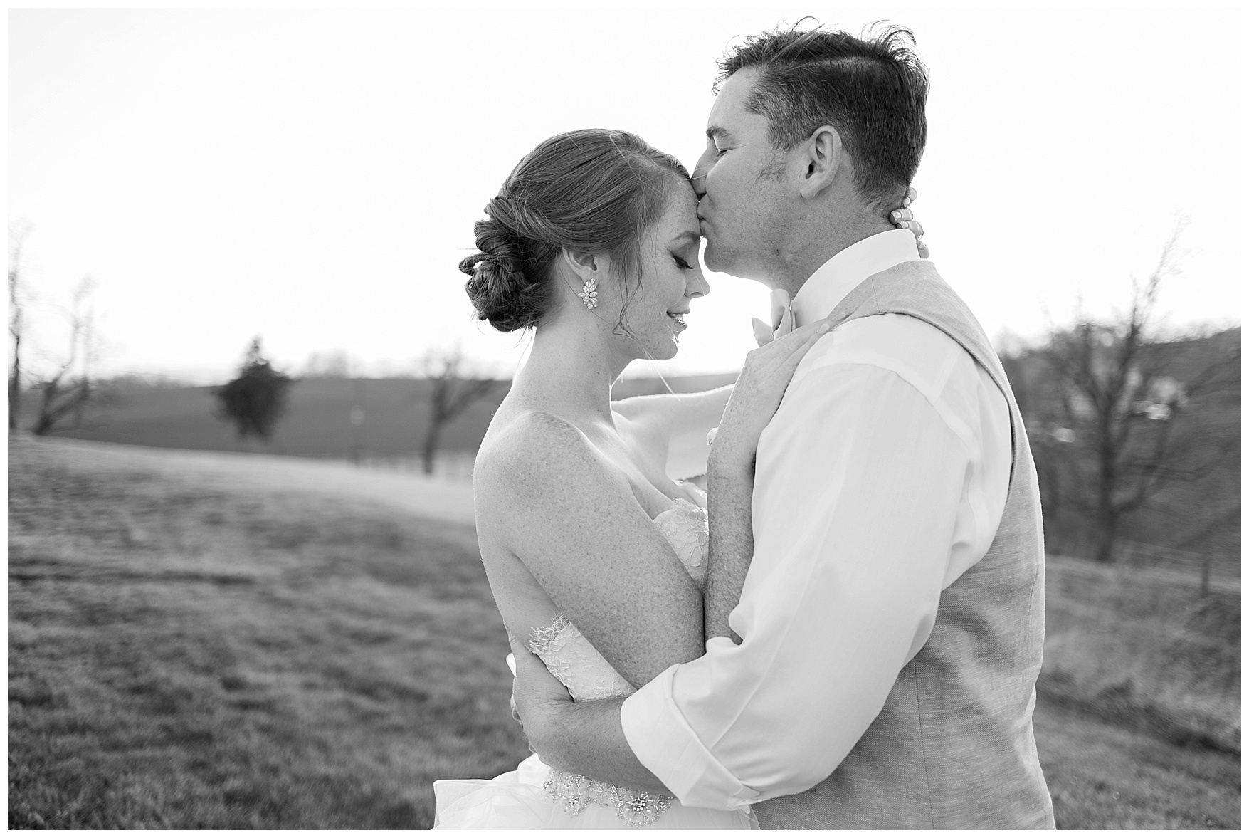 Sunset Photos at On the Sunny Slope Farm Wedding || Harrisonburg, Virginia Wedding Photographer || Lynchburg VA Photographer