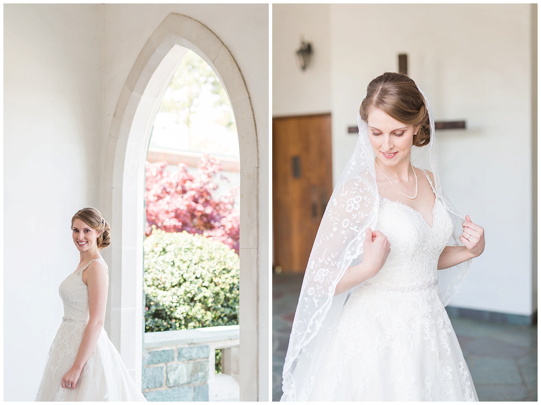 Roanoke, Virginia church wedding || Christ Lutheran Church in Roanoke || Wedding at The Braeloch on Glenburn Farms