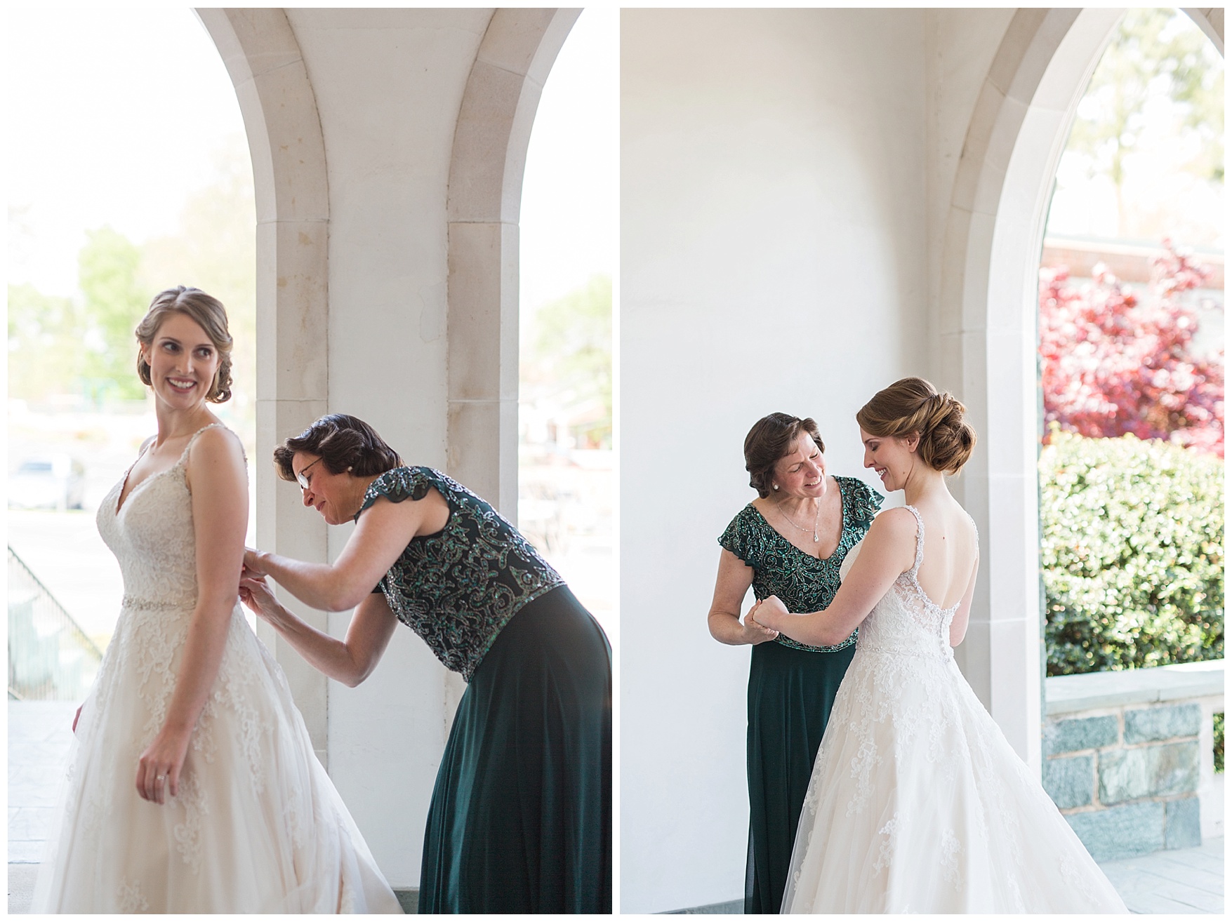 Roanoke, Virginia church wedding || Christ Lutheran Church in Roanoke || Wedding at The Braeloch on Glenburn Farms