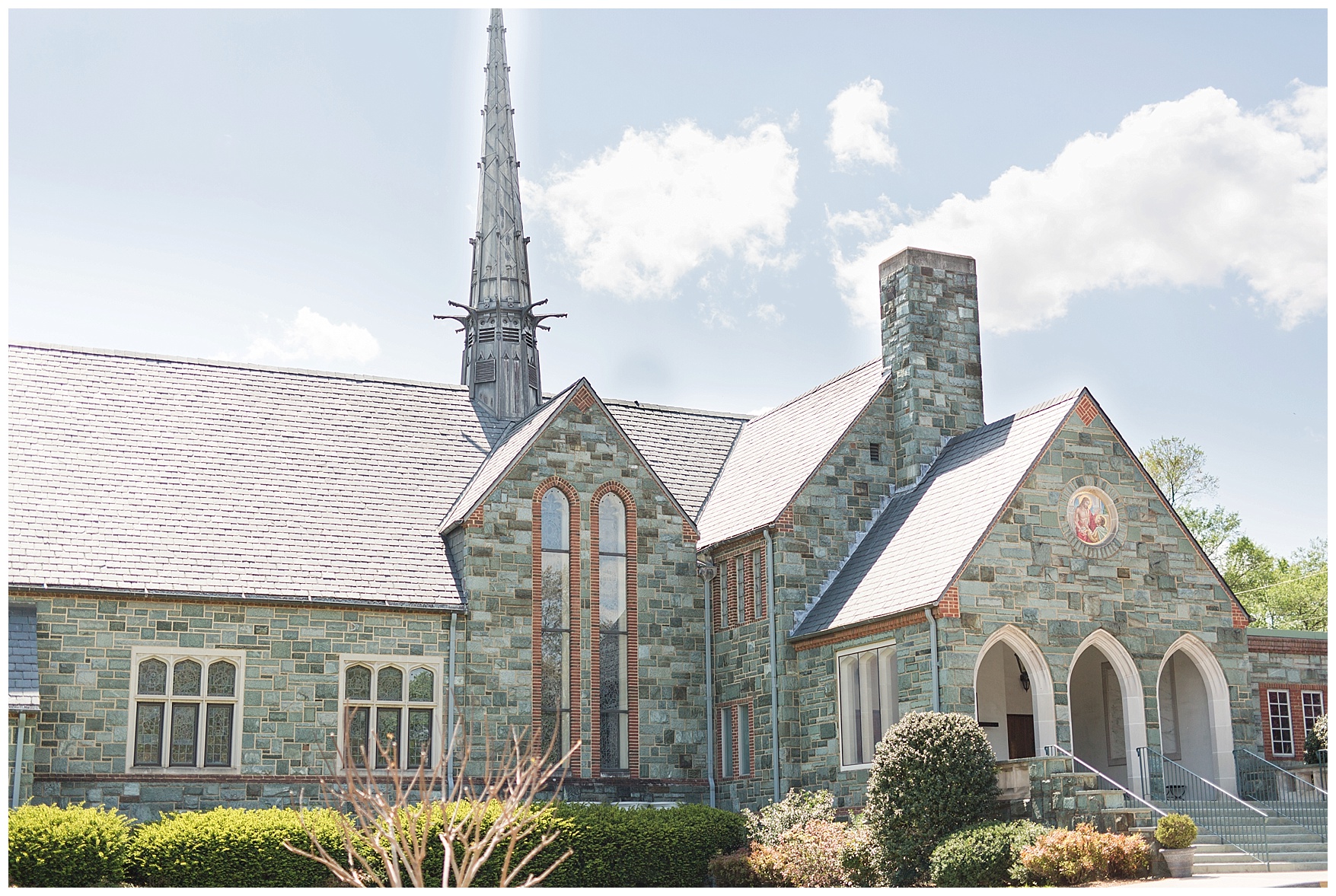 Roanoke, Virginia church wedding || Christ Lutheran Church in Roanoke || Wedding at The Braeloch on Glenburn Farms