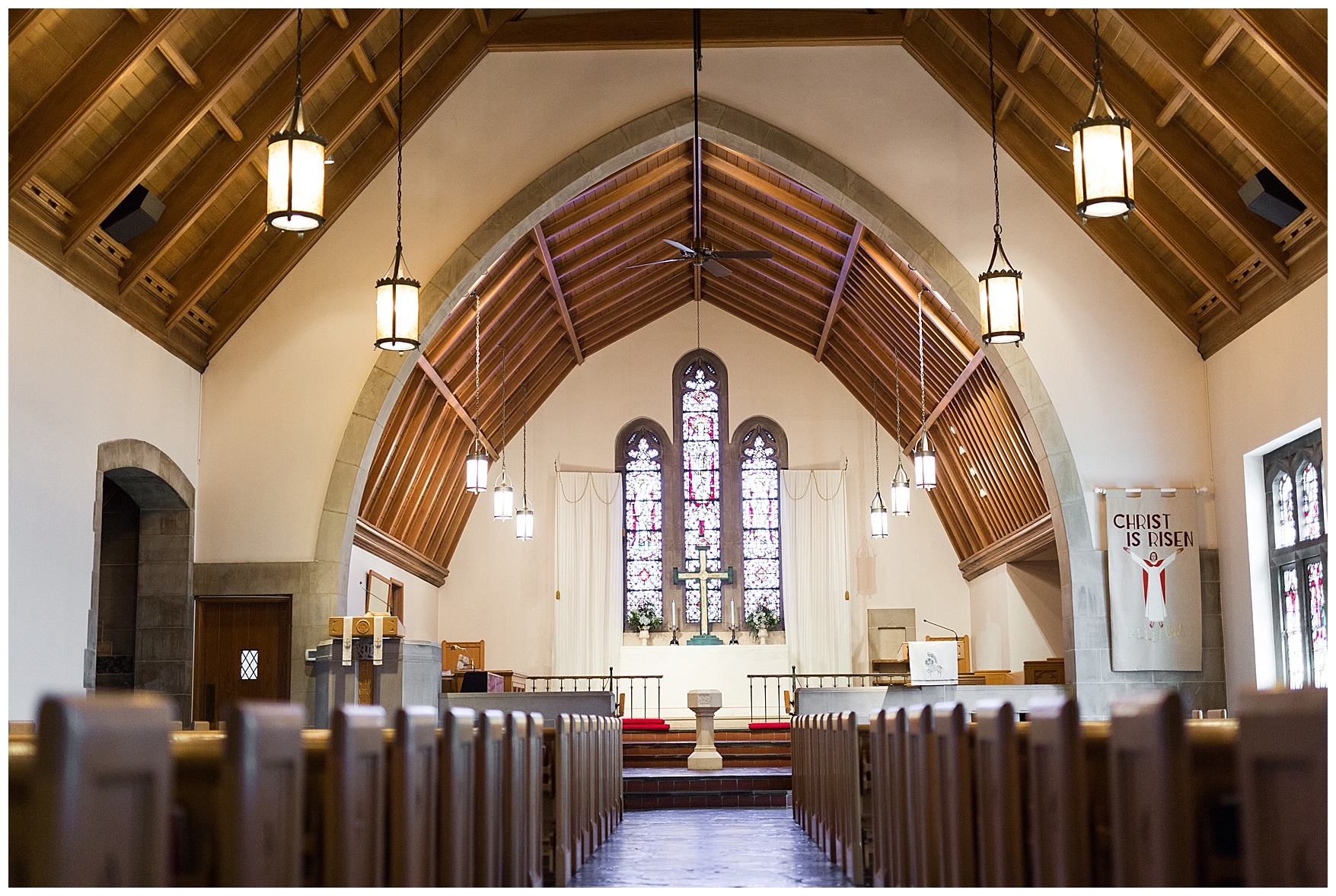 Roanoke, Virginia church wedding || Christ Lutheran Church in Roanoke || Wedding at The Braeloch on Glenburn Farms