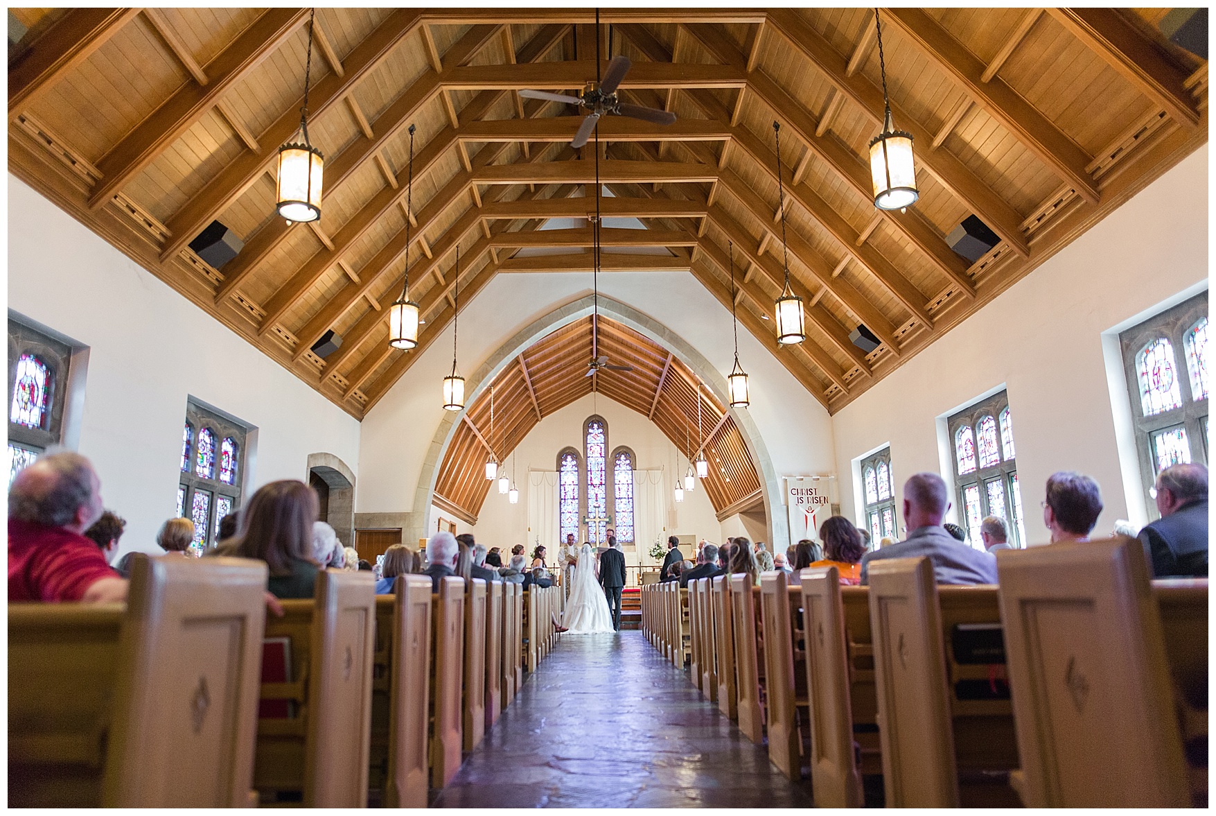 Roanoke, Virginia church wedding || Christ Lutheran Church in Roanoke || Wedding at The Braeloch on Glenburn Farms