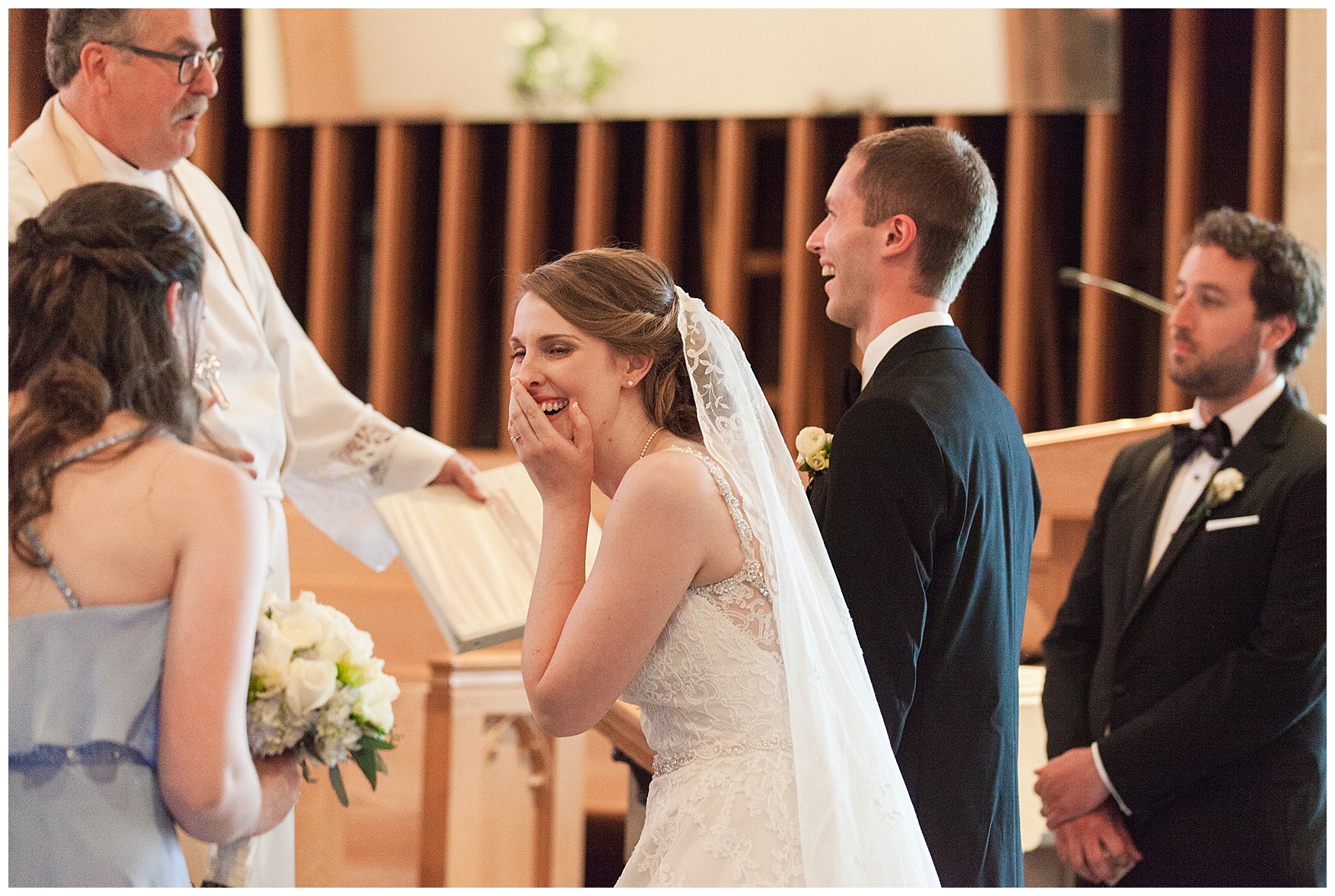 Roanoke, Virginia church wedding || Christ Lutheran Church in Roanoke || Wedding at The Braeloch on Glenburn Farms