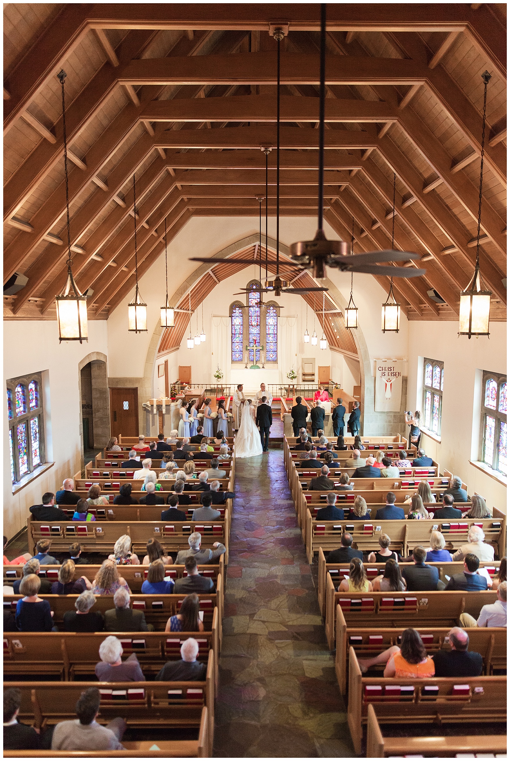 Roanoke, Virginia church wedding || Christ Lutheran Church in Roanoke || Wedding at The Braeloch on Glenburn Farms