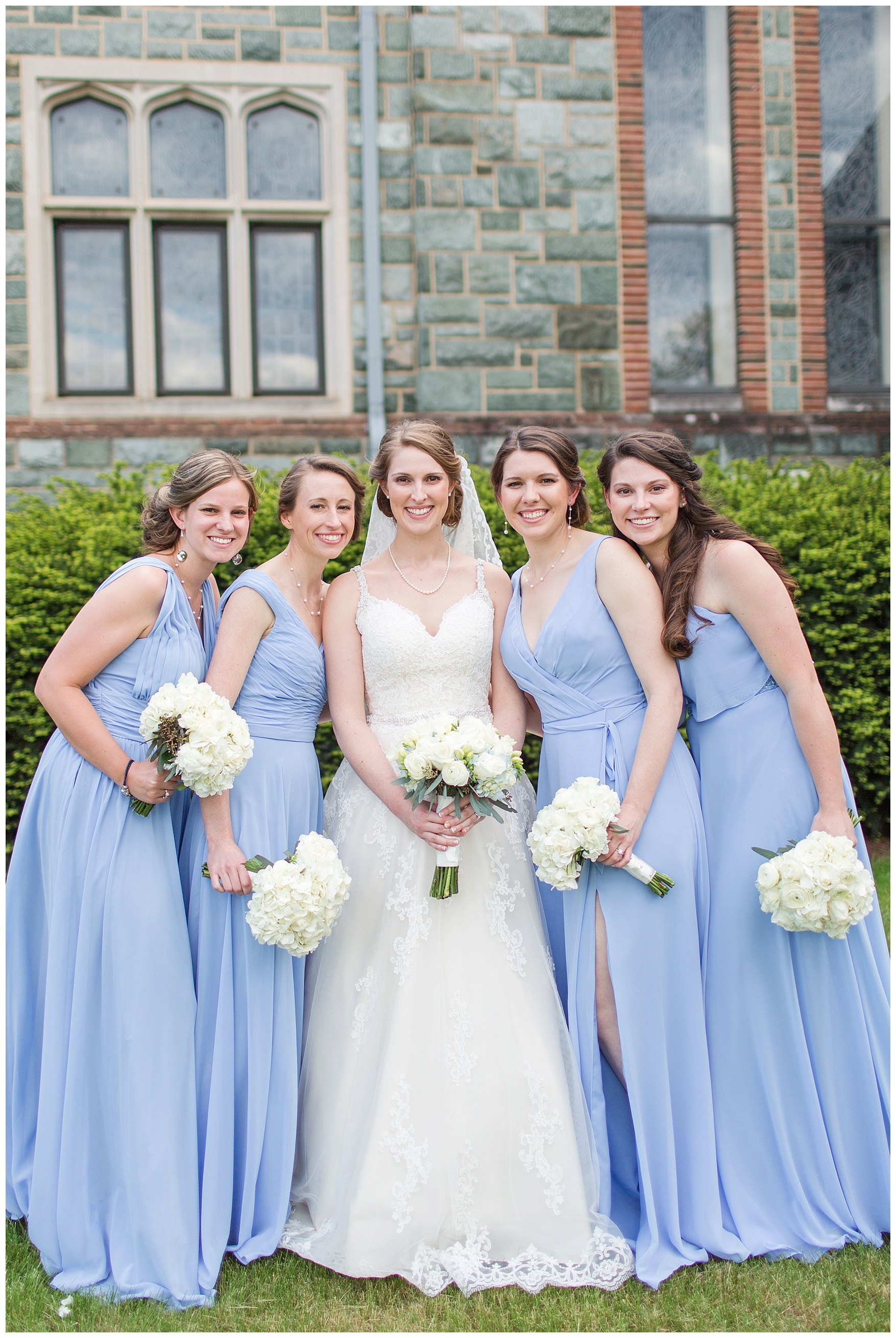 Roanoke, Virginia church wedding || Christ Lutheran Church in Roanoke || Wedding at The Braeloch on Glenburn Farms