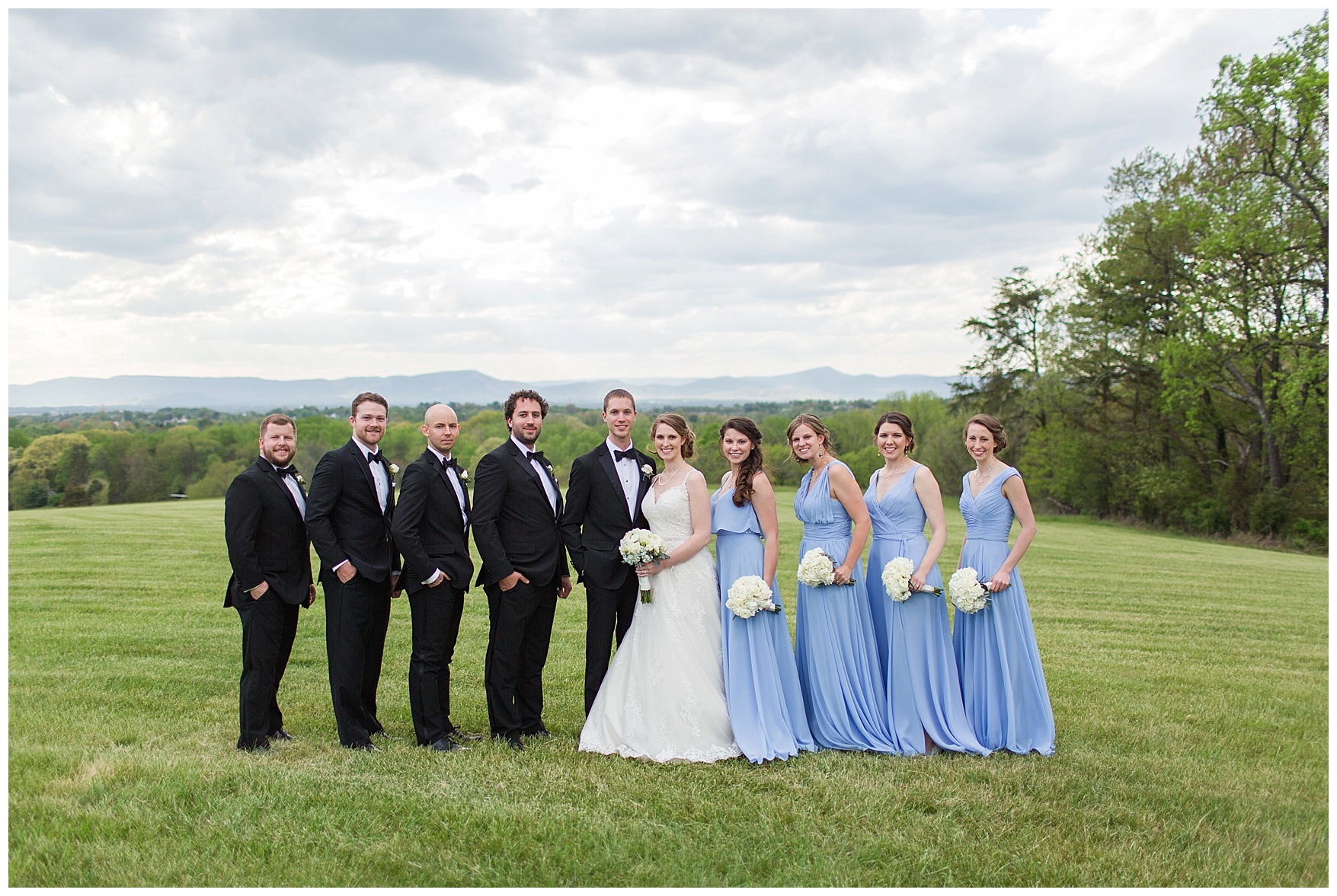 Roanoke, Virginia church wedding || Christ Lutheran Church in Roanoke || Wedding at The Braeloch on Glenburn Farms