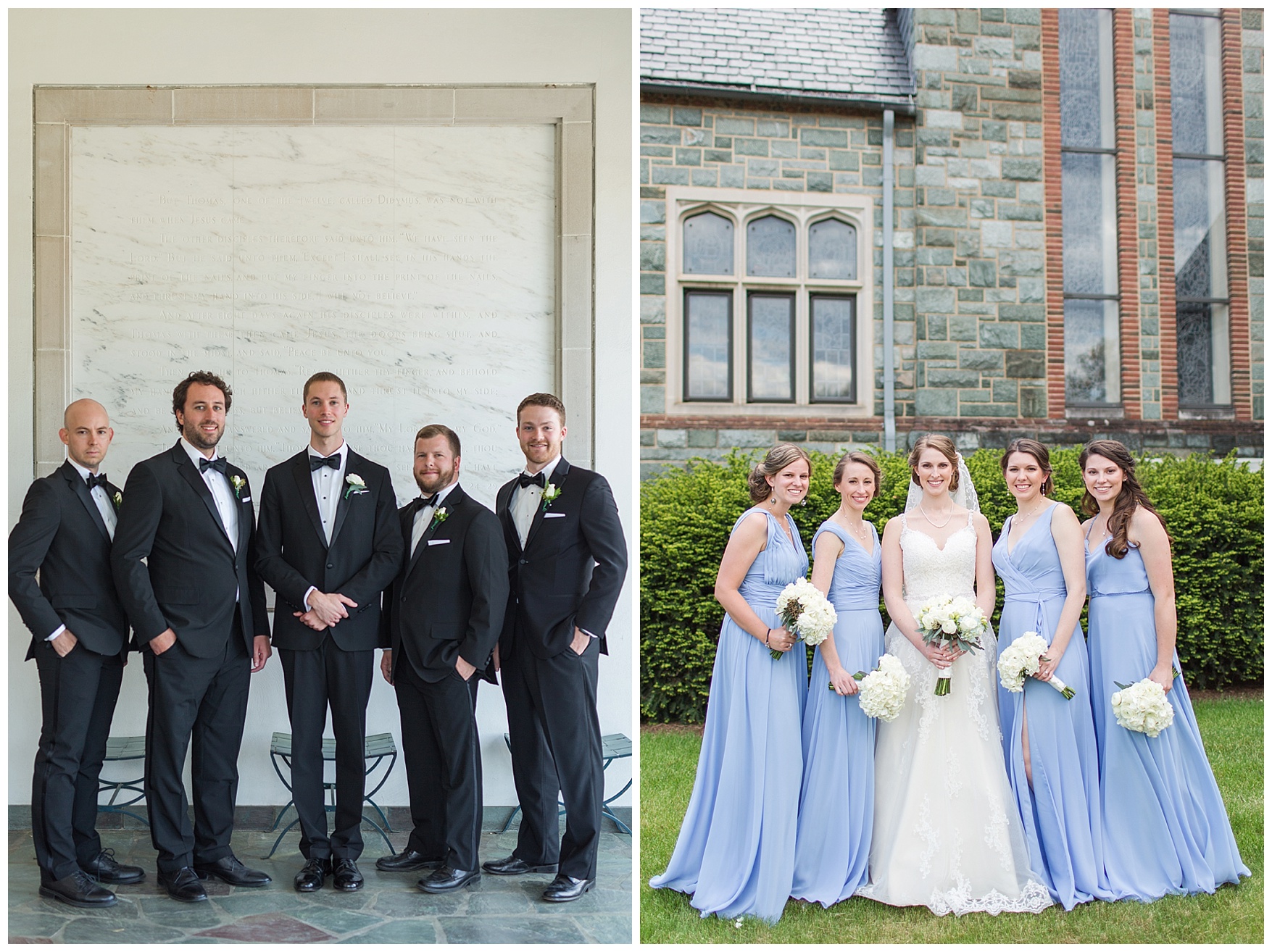 Roanoke, Virginia church wedding || Christ Lutheran Church in Roanoke || Wedding at The Braeloch on Glenburn Farms