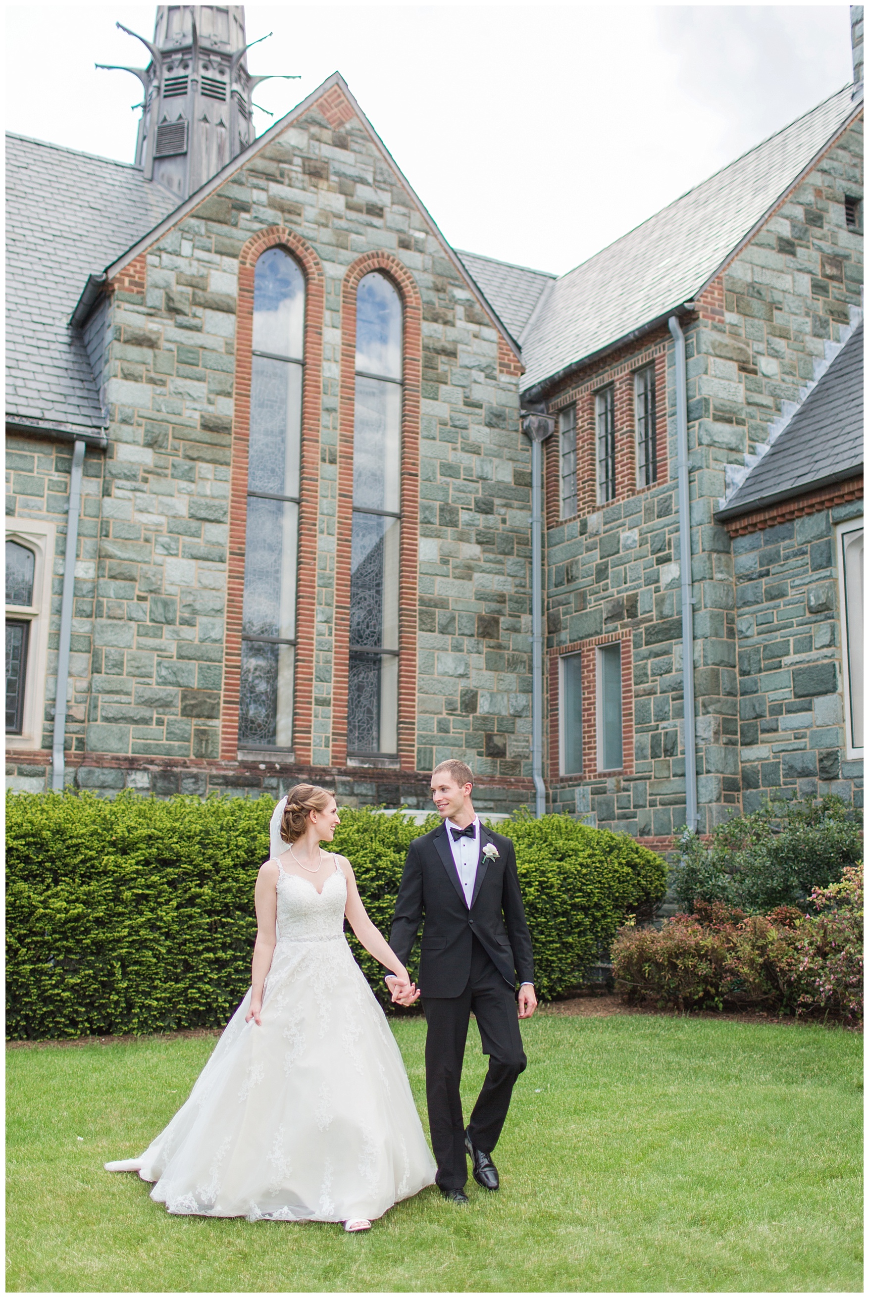 Roanoke, Virginia church wedding || Christ Lutheran Church in Roanoke || Wedding at The Braeloch on Glenburn Farms