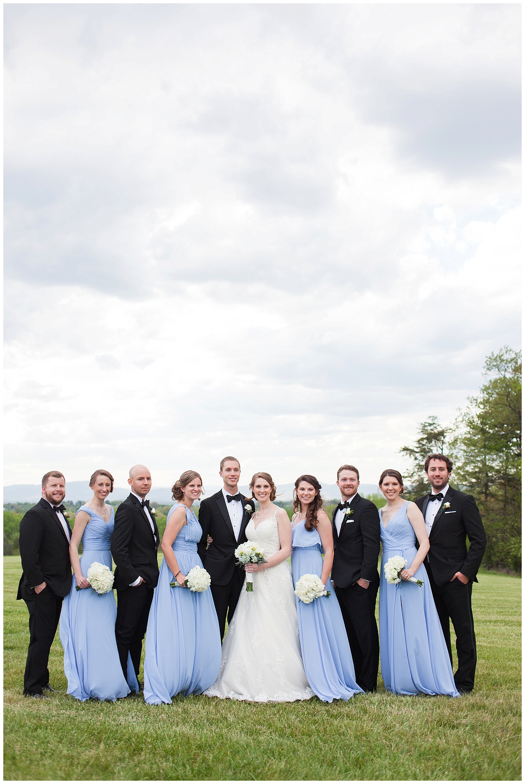 Roanoke, Virginia church wedding || Christ Lutheran Church in Roanoke || Wedding at The Braeloch on Glenburn Farms