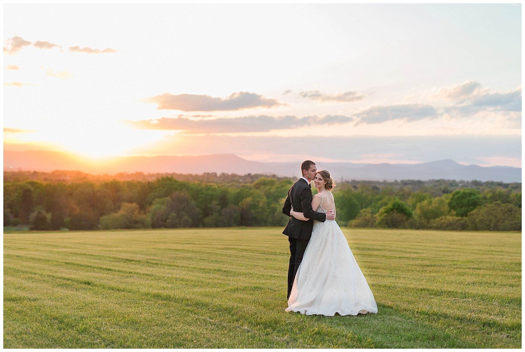 Roanoke, Virginia church wedding || Christ Lutheran Church in Roanoke || Wedding at The Braeloch on Glenburn Farms