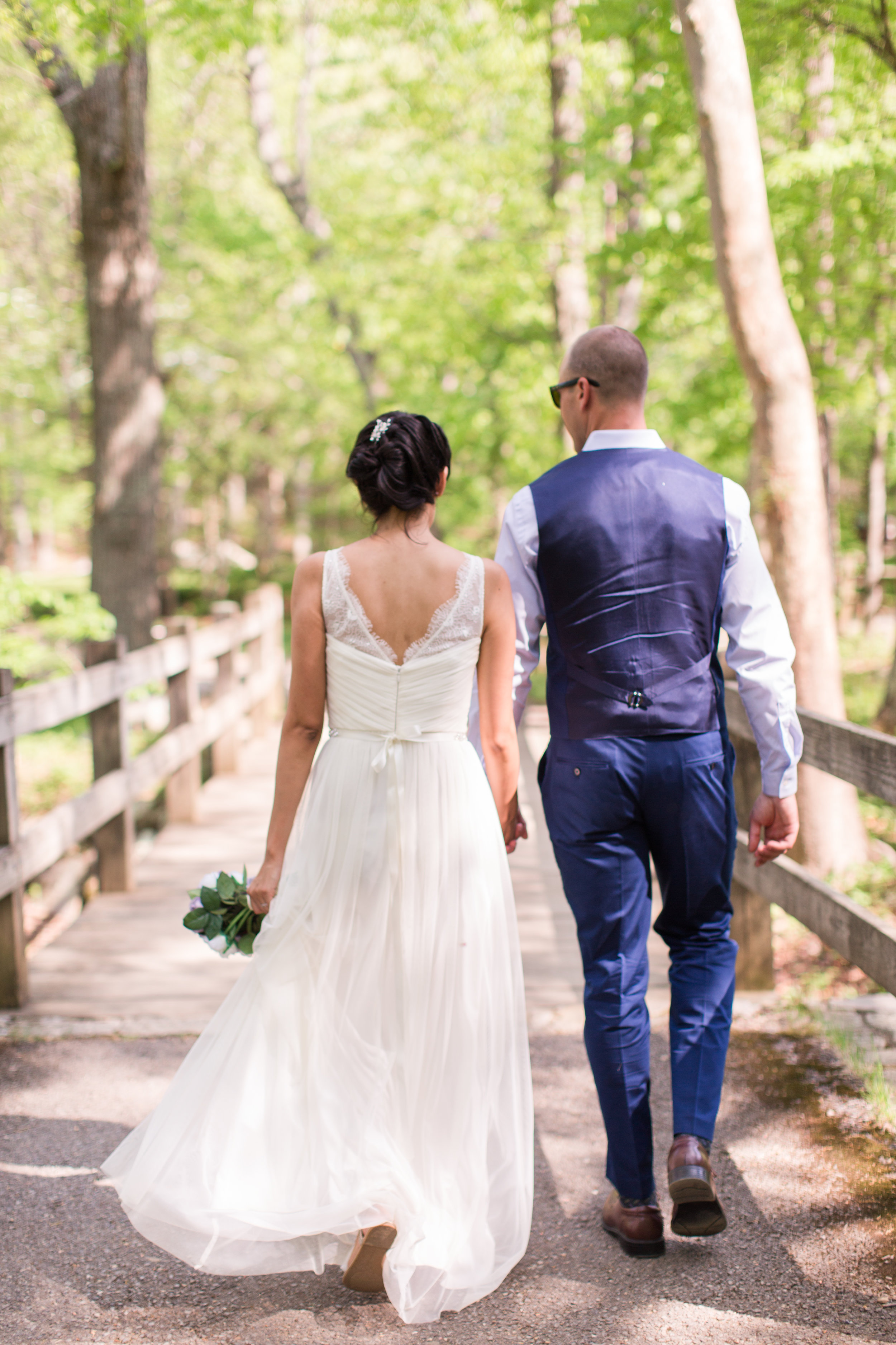 Sherando Lake Wedding || Intimate elopement style wedding in Central Virginia || Lynchburg, Virginia Wedding Photographer || www.ashleyeiban.com