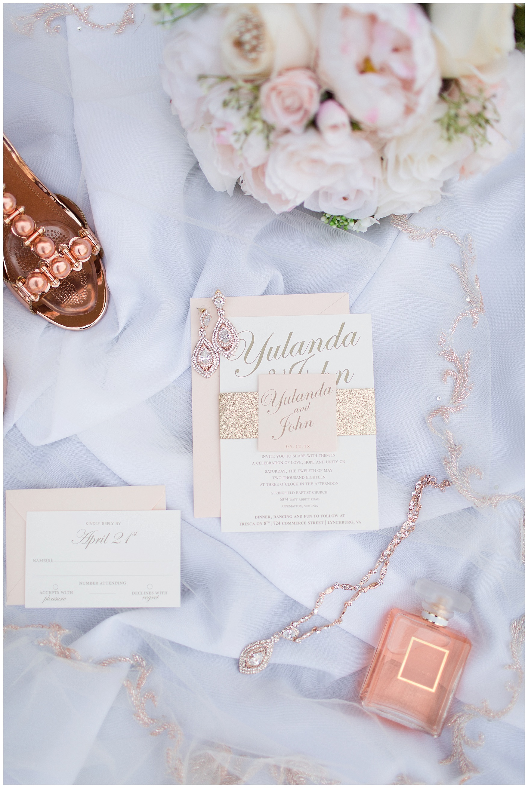 Tresca on 8th Wedding in Lynchburg, Virginia || Central VA Spring Wedding