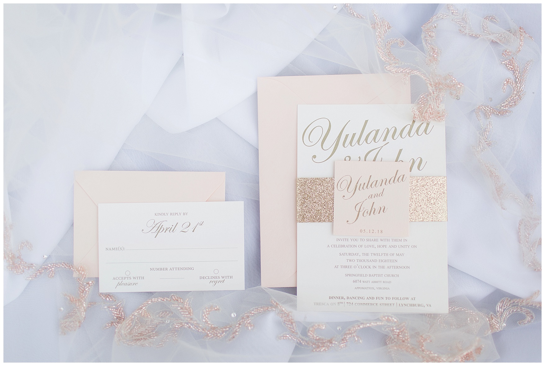 Tresca on 8th Wedding in Lynchburg, Virginia || Central VA Spring Wedding