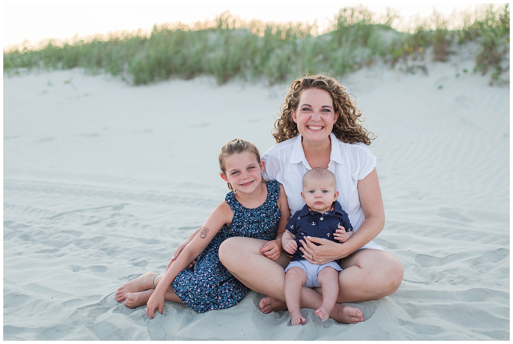Family Photos at Sunset Beach, North Carolina || Lynchburg, Virginia Wedding and Family Photographer