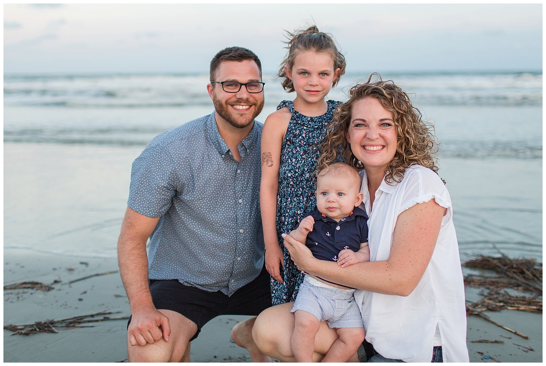 Family Photos at Sunset Beach, North Carolina || Lynchburg, Virginia Wedding and Family Photographer