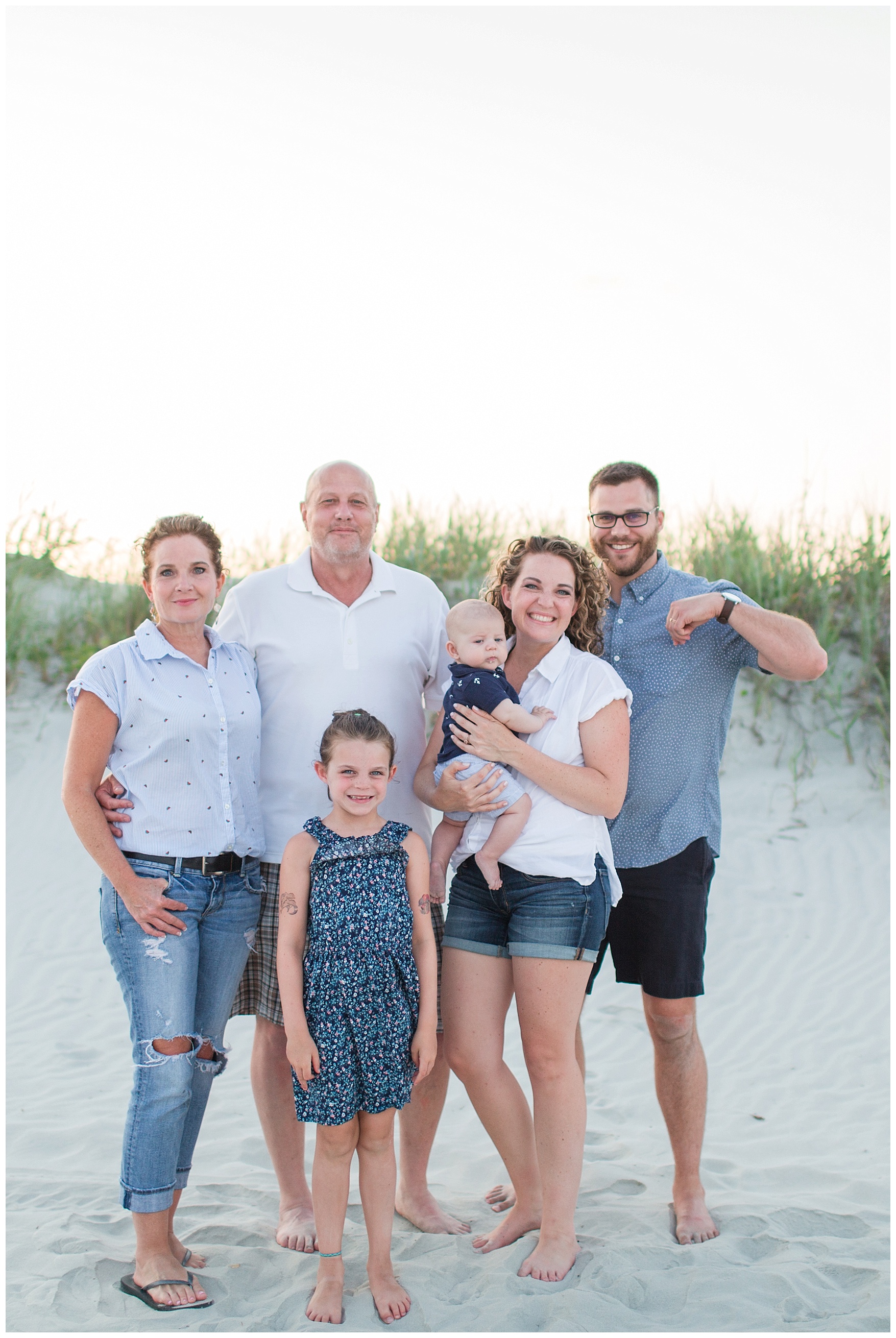 Family Photos at Sunset Beach, North Carolina || Lynchburg, Virginia Wedding and Family Photographer 