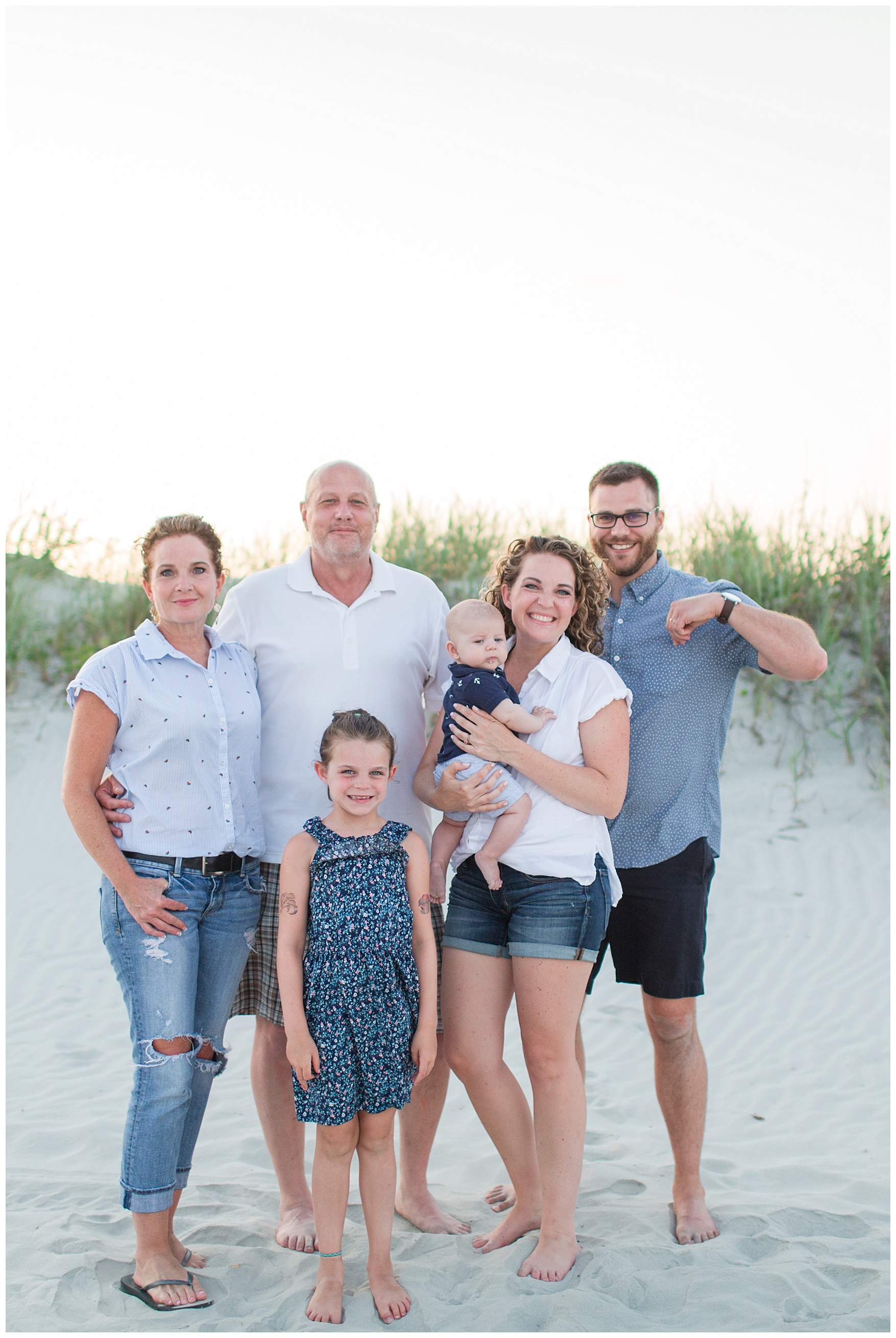 Family Photos at Sunset Beach, North Carolina || Lynchburg, Virginia Wedding and Family Photographer