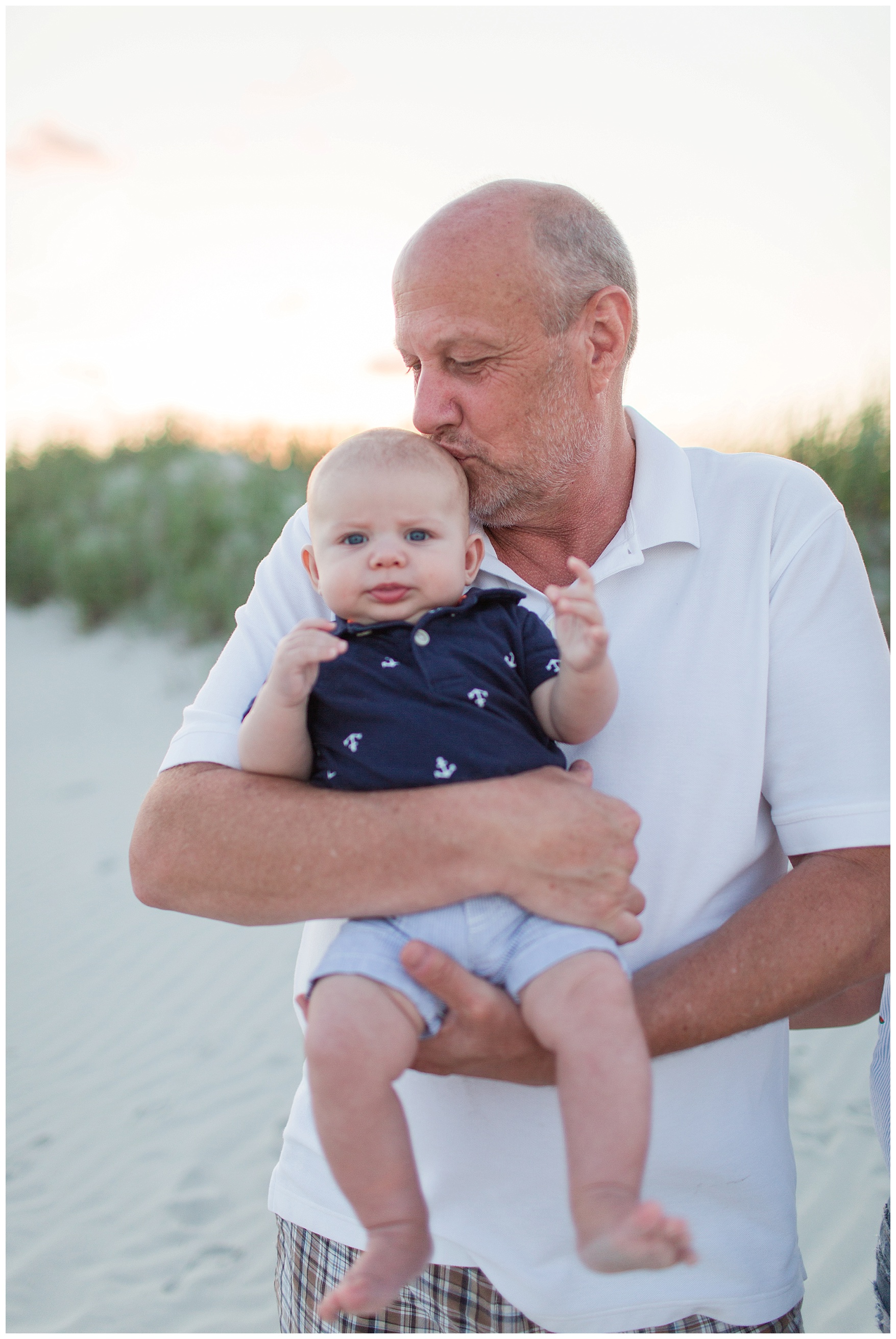 Family Photos at Sunset Beach, North Carolina || Lynchburg, Virginia Wedding and Family Photographer 