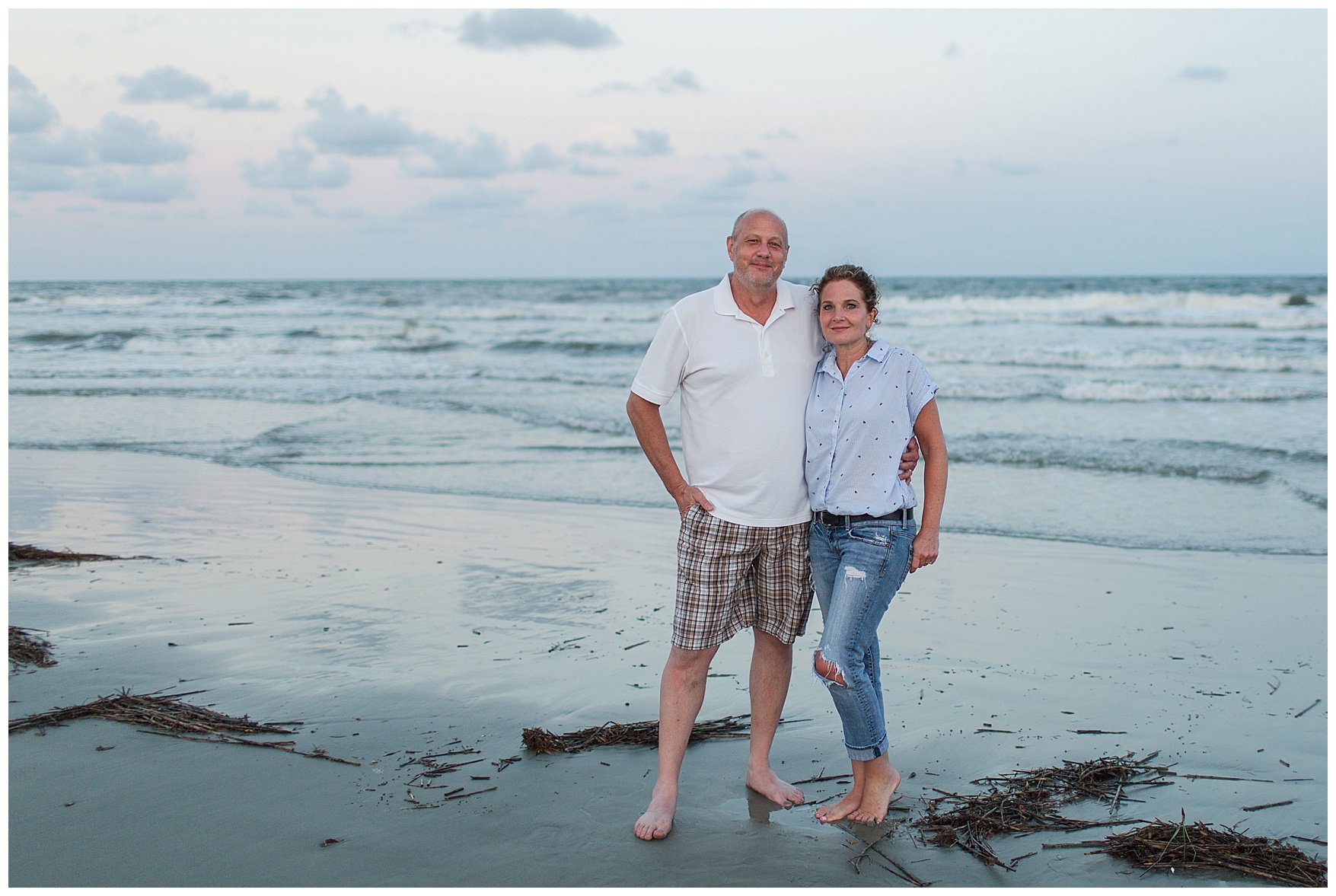 Family Photos at Sunset Beach, North Carolina || Lynchburg, Virginia Wedding and Family Photographer 