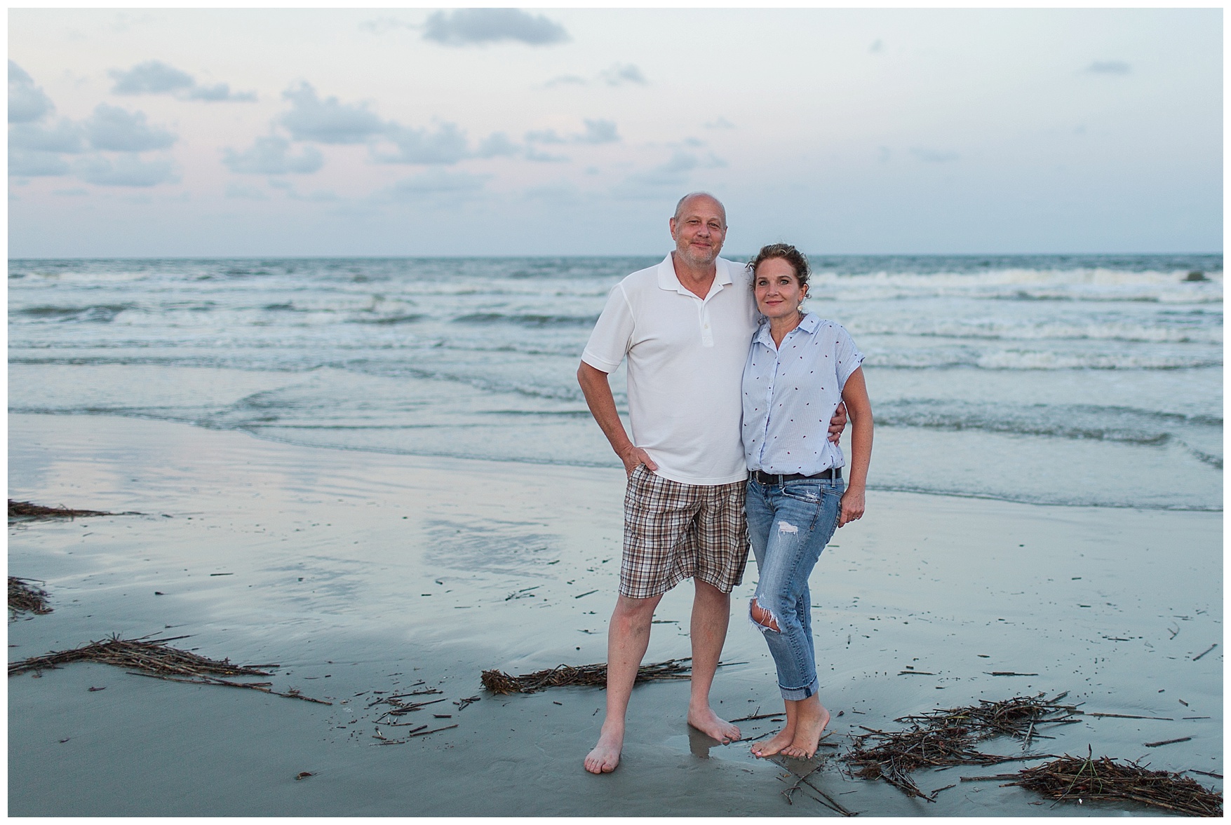 Family Photos at Sunset Beach, North Carolina || Lynchburg, Virginia Wedding and Family Photographer