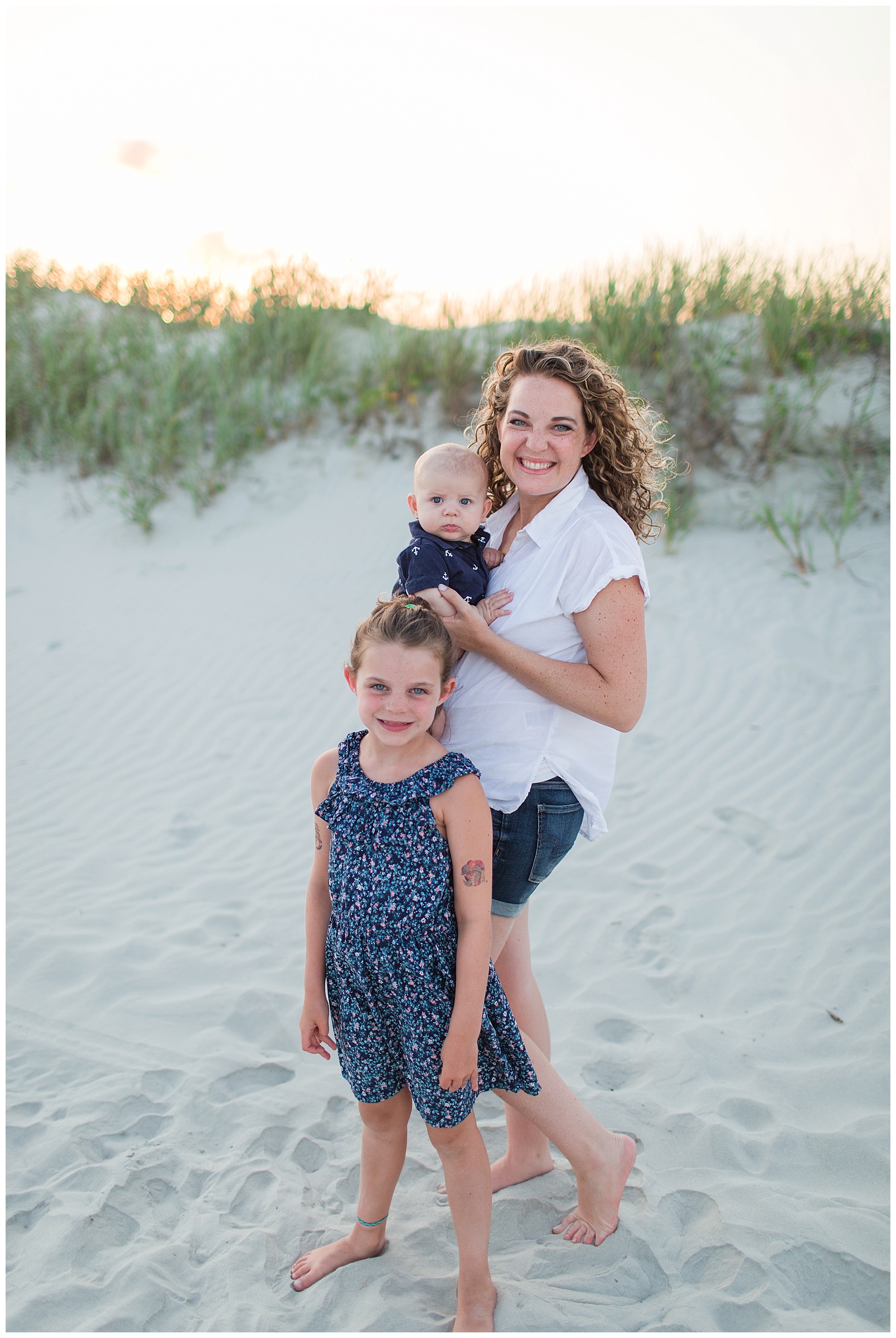 Family Photos at Sunset Beach, North Carolina || Lynchburg, Virginia Wedding and Family Photographer