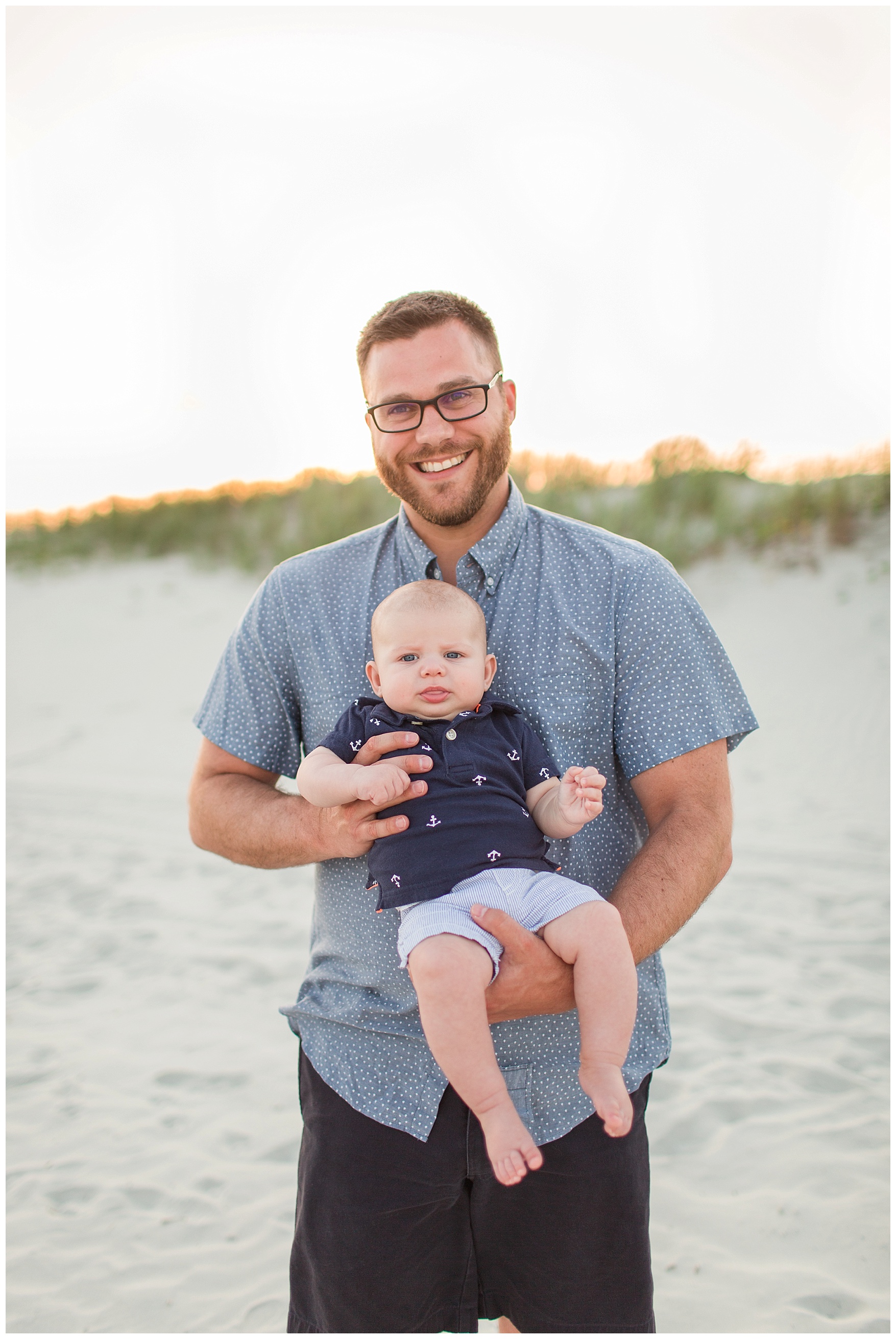 Family Photos at Sunset Beach, North Carolina || Lynchburg, Virginia Wedding and Family Photographer 