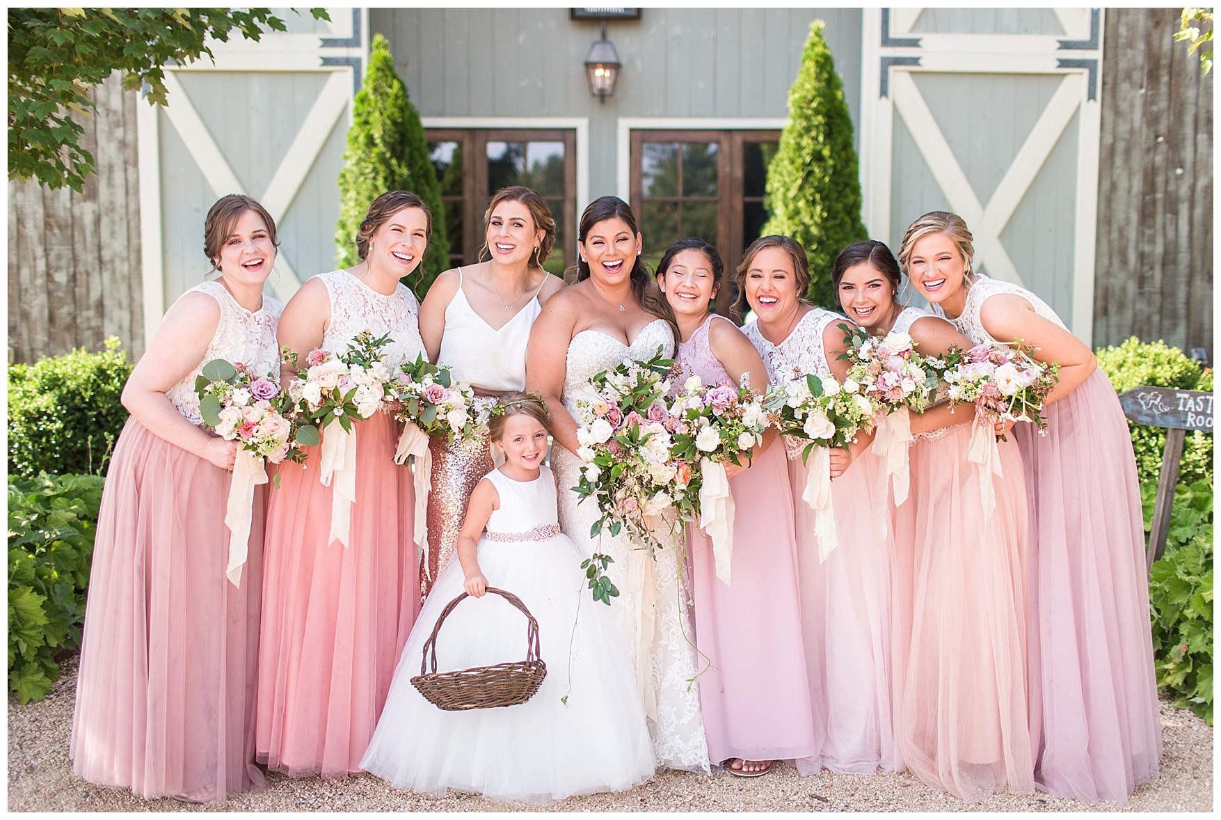Pippin Hill Farm & Vineyard Wedding in Charlottesville, Virginia || Lynchburg and Charlottesville Wedding Photographer || Summer vineyard wedding in Central Virginia
