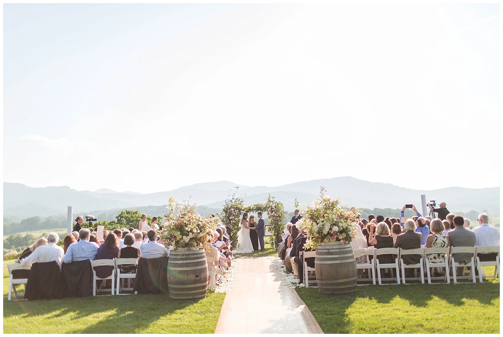 Pippin Hill Farm & Vineyard Wedding in Charlottesville, Virginia || Lynchburg and Charlottesville Wedding Photographer || Summer vineyard wedding in Central Virginia