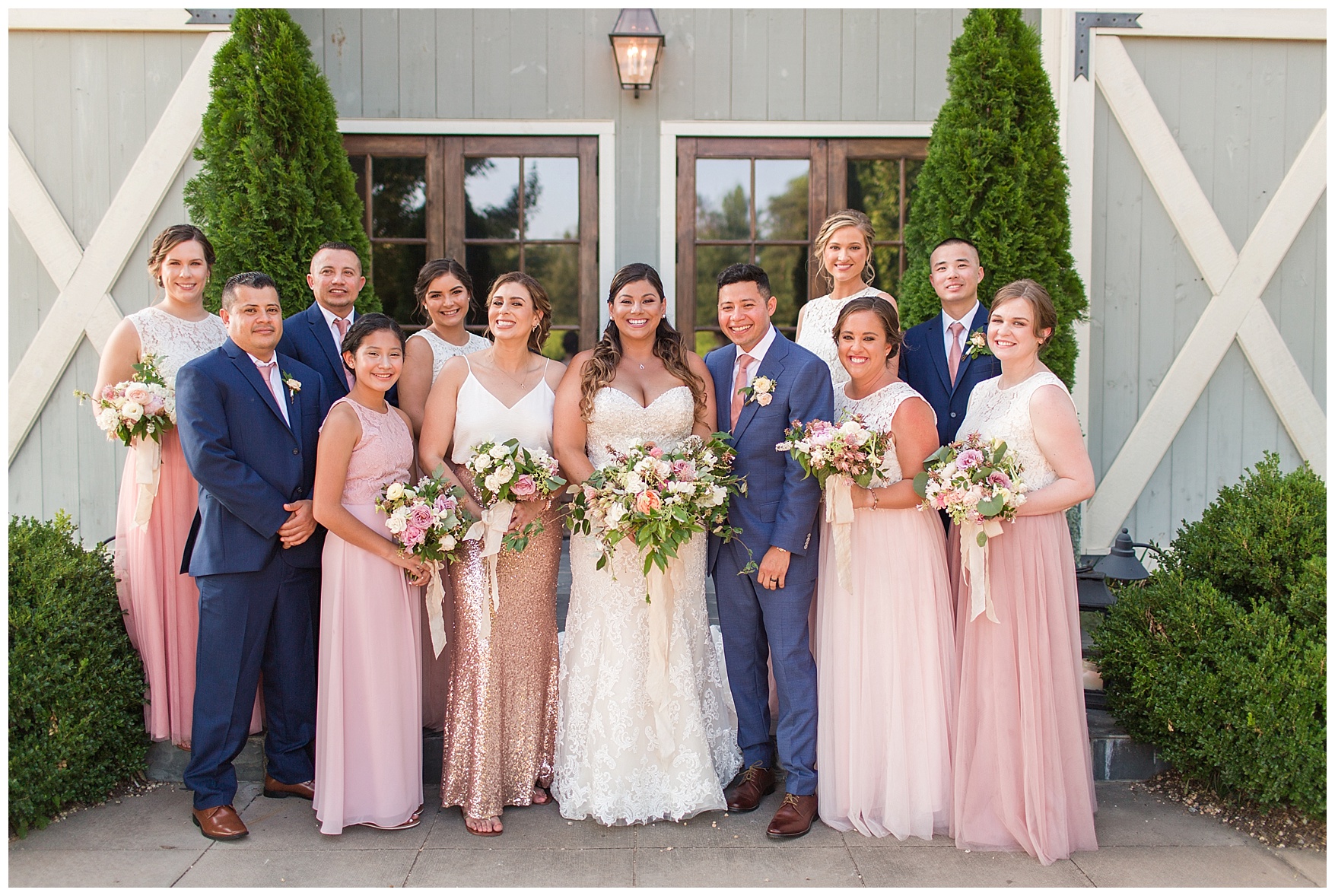 Pippin Hill Farm & Vineyard Wedding in Charlottesville, Virginia || Lynchburg and Charlottesville Wedding Photographer || Summer vineyard wedding in Central Virginia