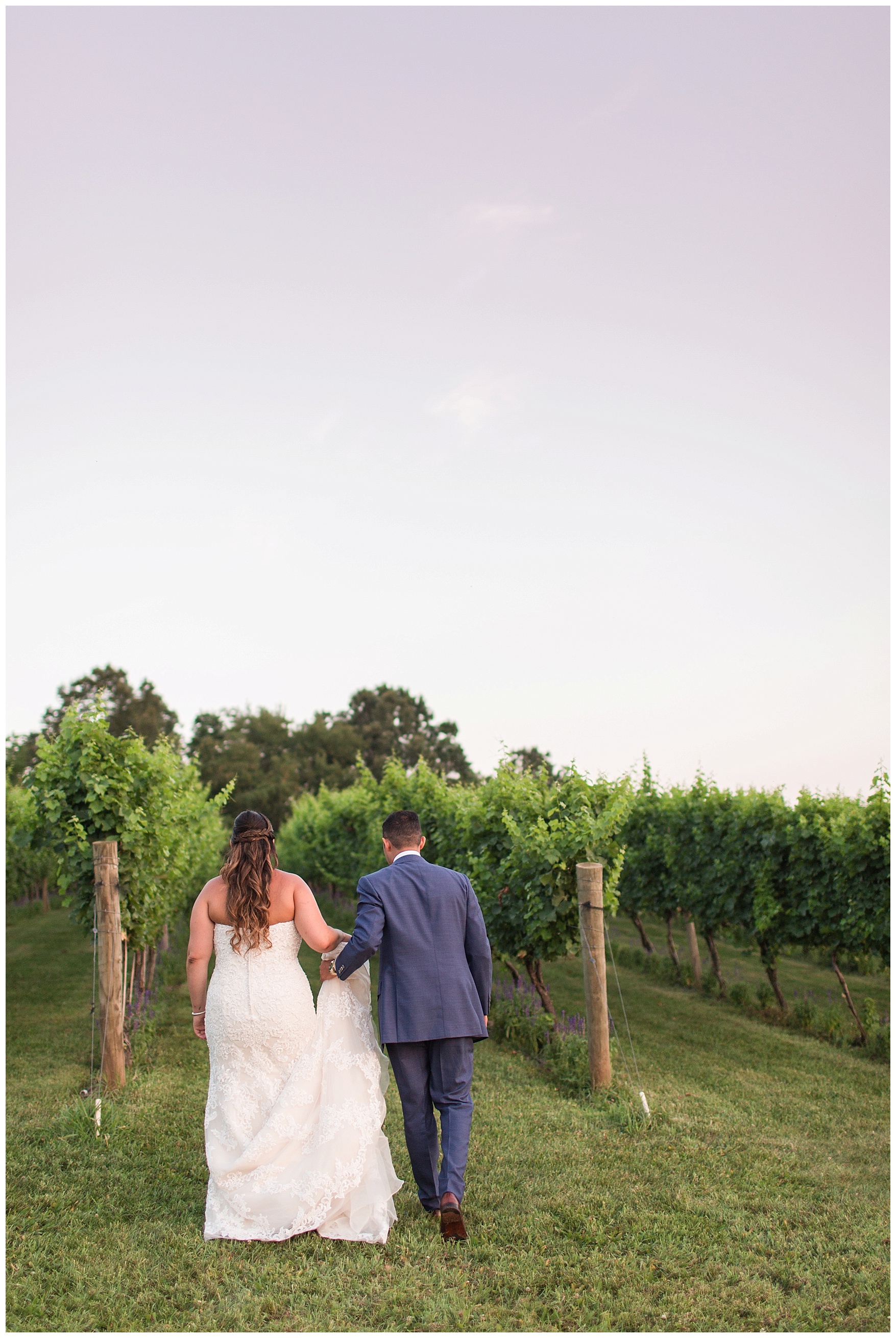 Pippin Hill Farm & Vineyard Wedding in Charlottesville, Virginia || Lynchburg and Charlottesville Wedding Photographer || Summer vineyard wedding in Central Virginia