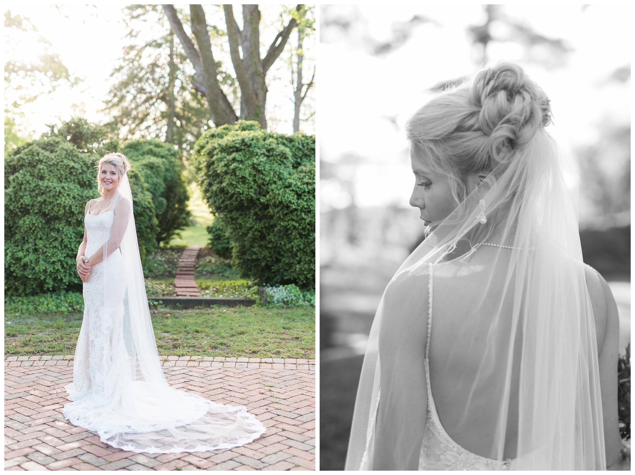 Bridal Portraits at the Historic Avenel in Bedford, Virginia || Lynchburg Wedding Photographer