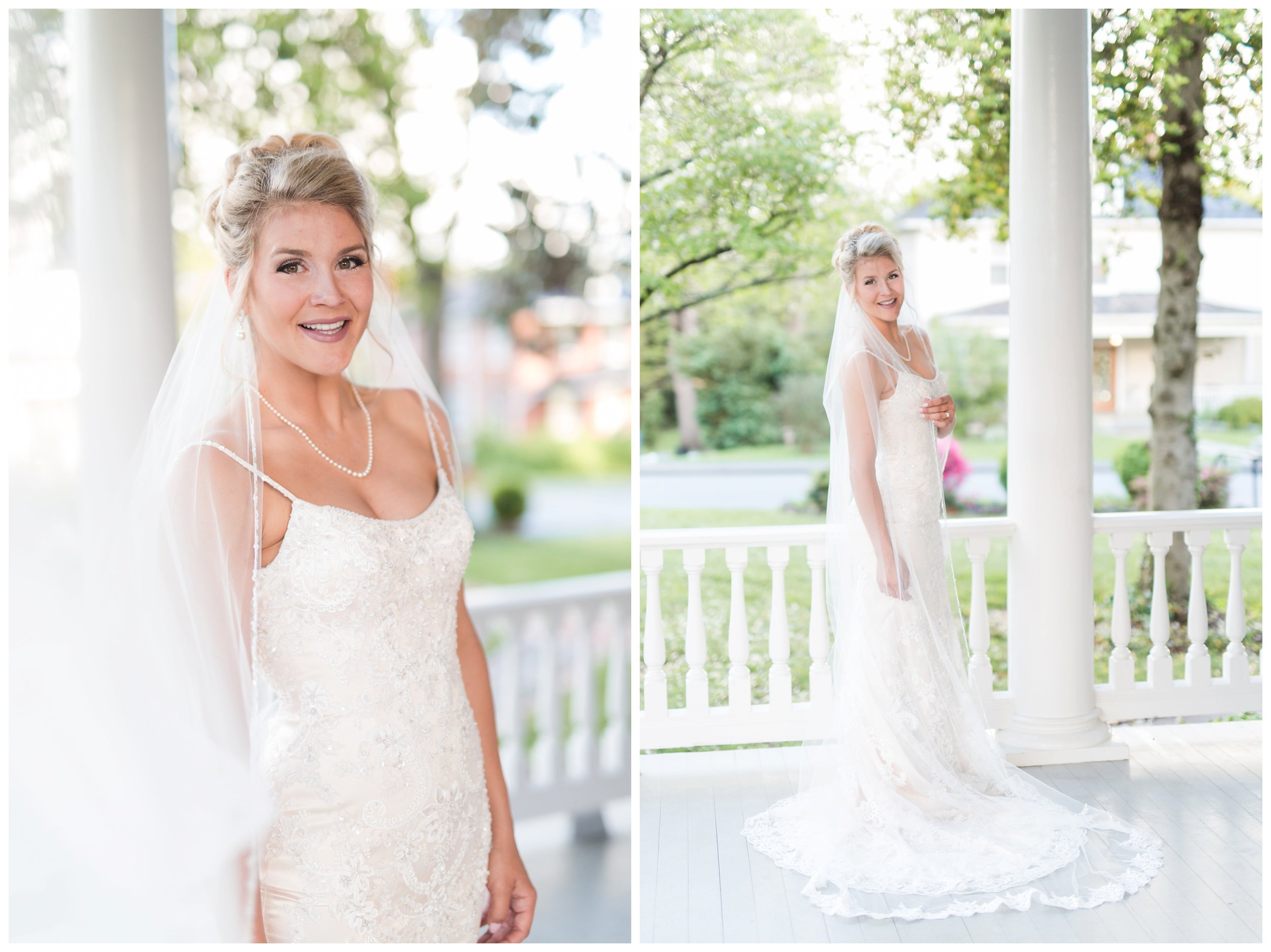 Bridal Portraits at the Historic Avenel in Bedford, Virginia || Lynchburg Wedding Photographer
