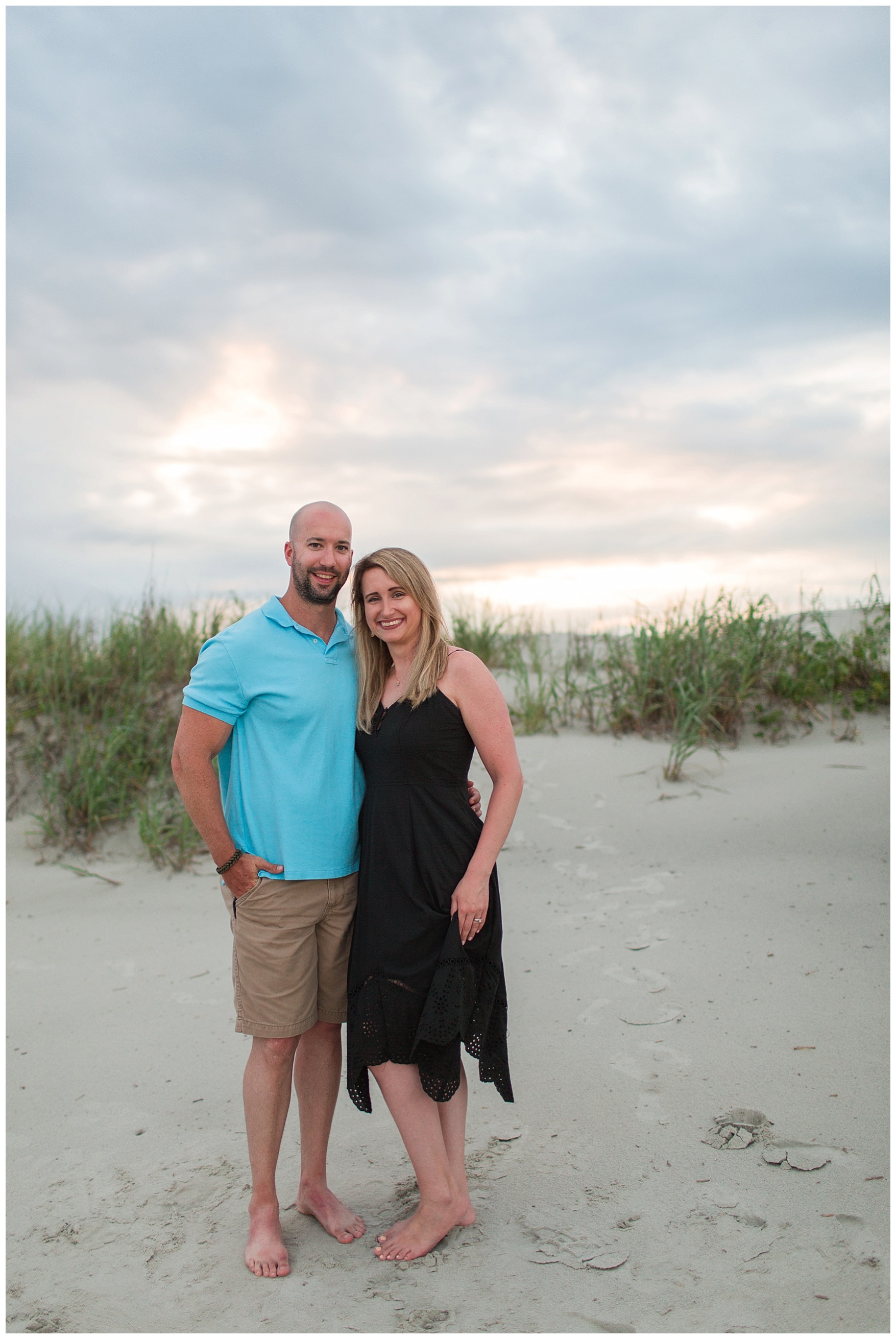 Family Portraits at Sunset Beach, North Carolina || Lynchburg, VA Wedding and Family Photographer 