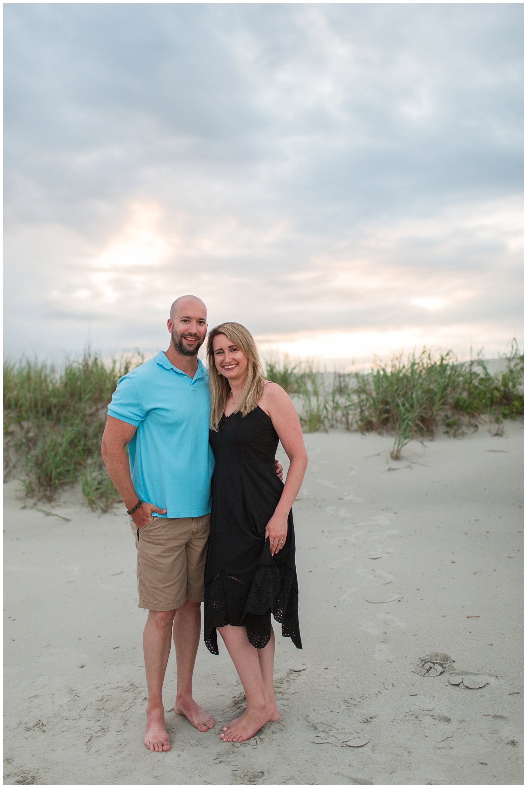 Family Portraits at Sunset Beach, North Carolina || Lynchburg, VA Wedding and Family Photographer