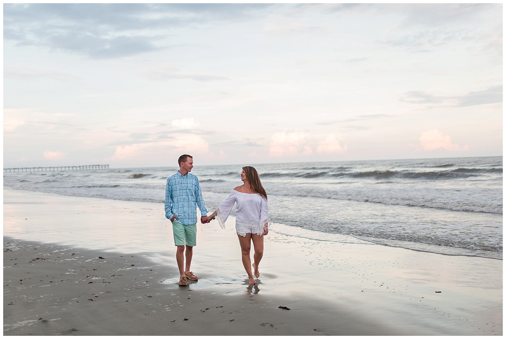 Family Portraits at Sunset Beach, North Carolina || Lynchburg, VA Wedding and Family Photographer