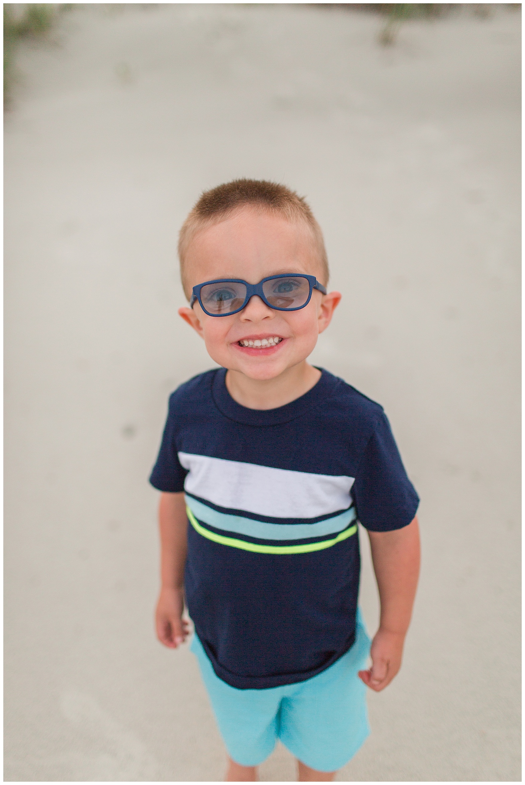 Family Portraits at Sunset Beach, North Carolina || Lynchburg, VA Wedding and Family Photographer 