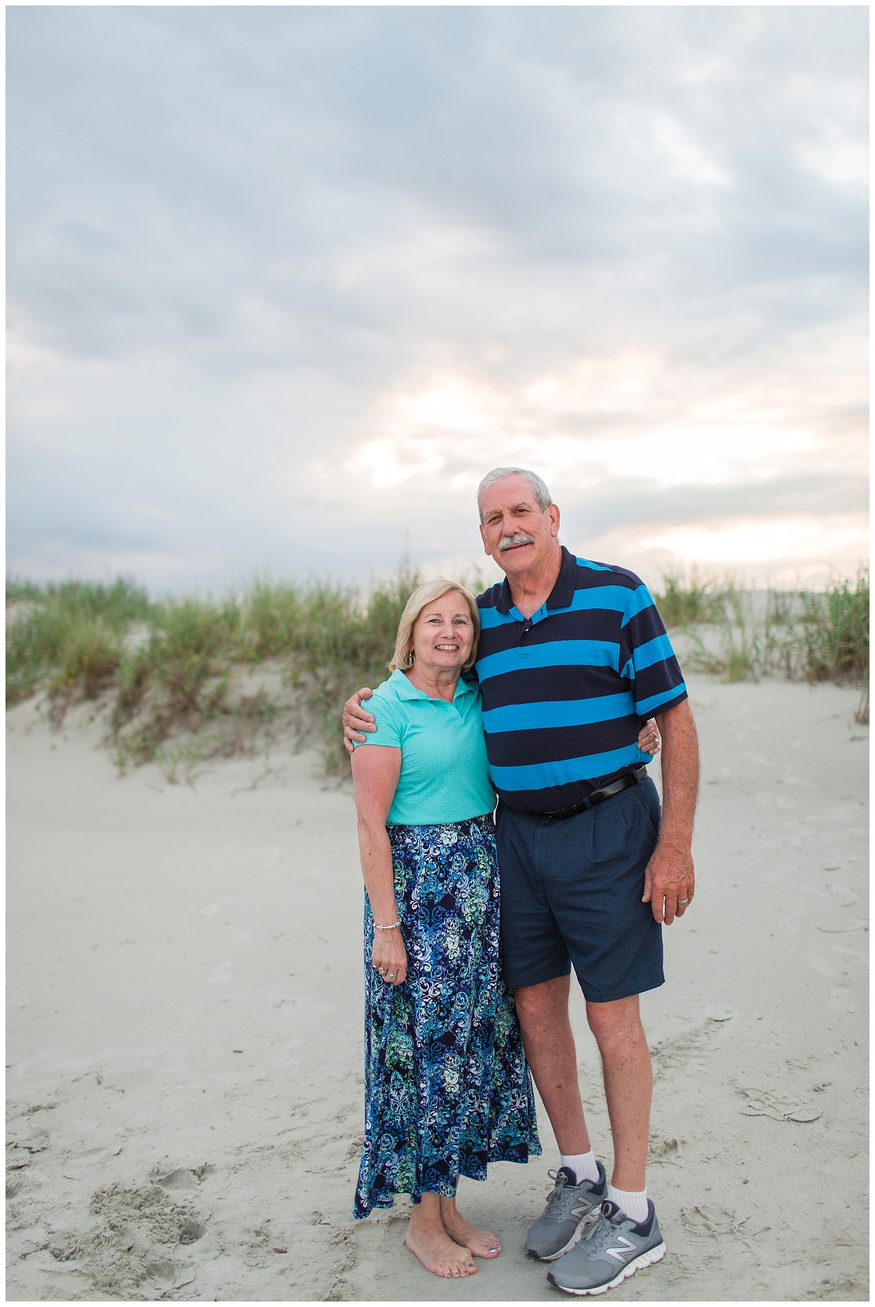 Family Portraits at Sunset Beach, North Carolina || Lynchburg, VA Wedding and Family Photographer 