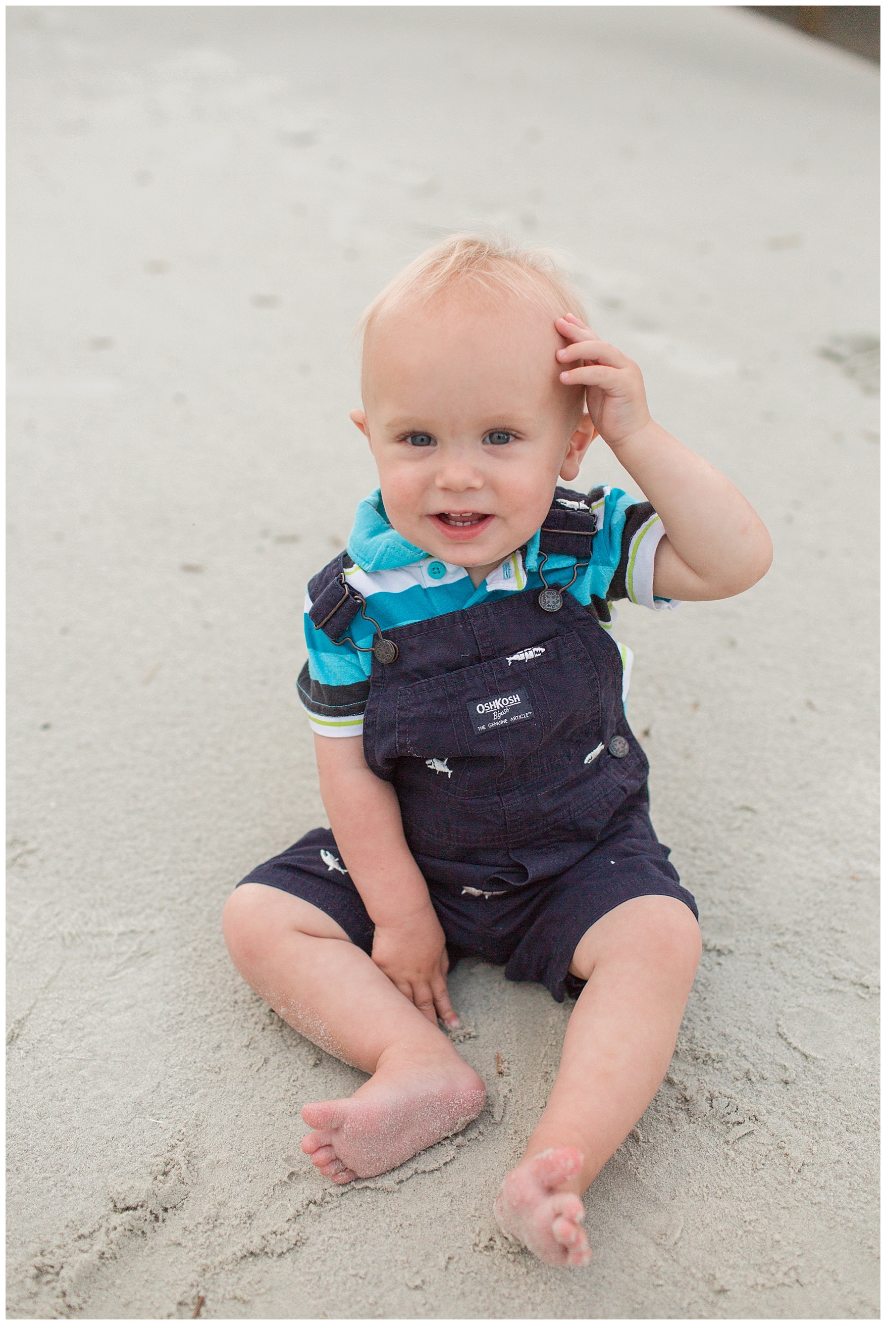 Family Portraits at Sunset Beach, North Carolina || Lynchburg, VA Wedding and Family Photographer